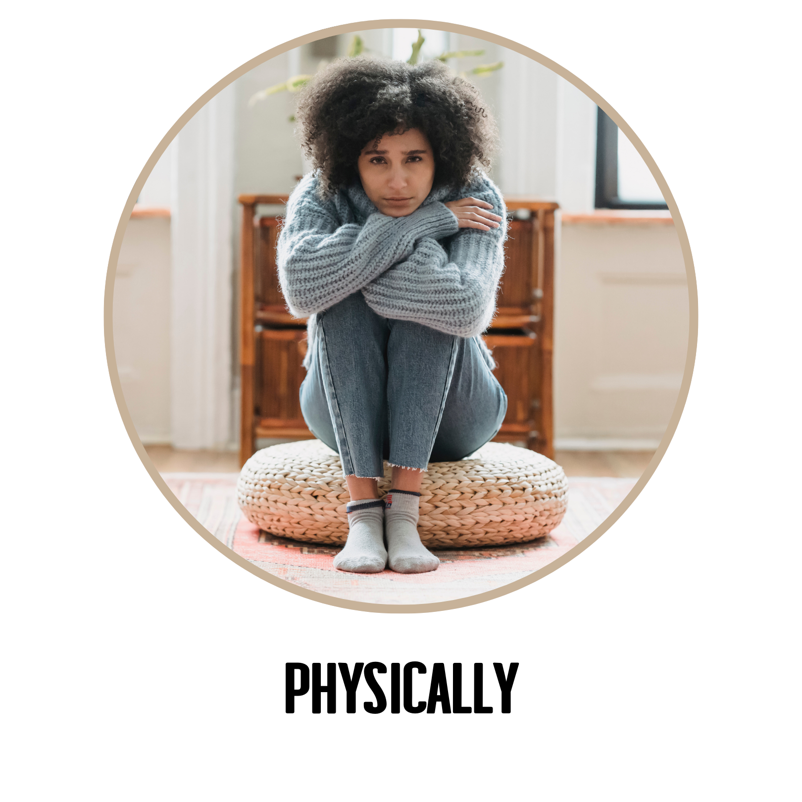 PHYSICALLY
Trouble sleeping or relaxing.
Feeling “on edge” even when things are going well.
Stress-related headaches, muscle tension, or appetite changes.