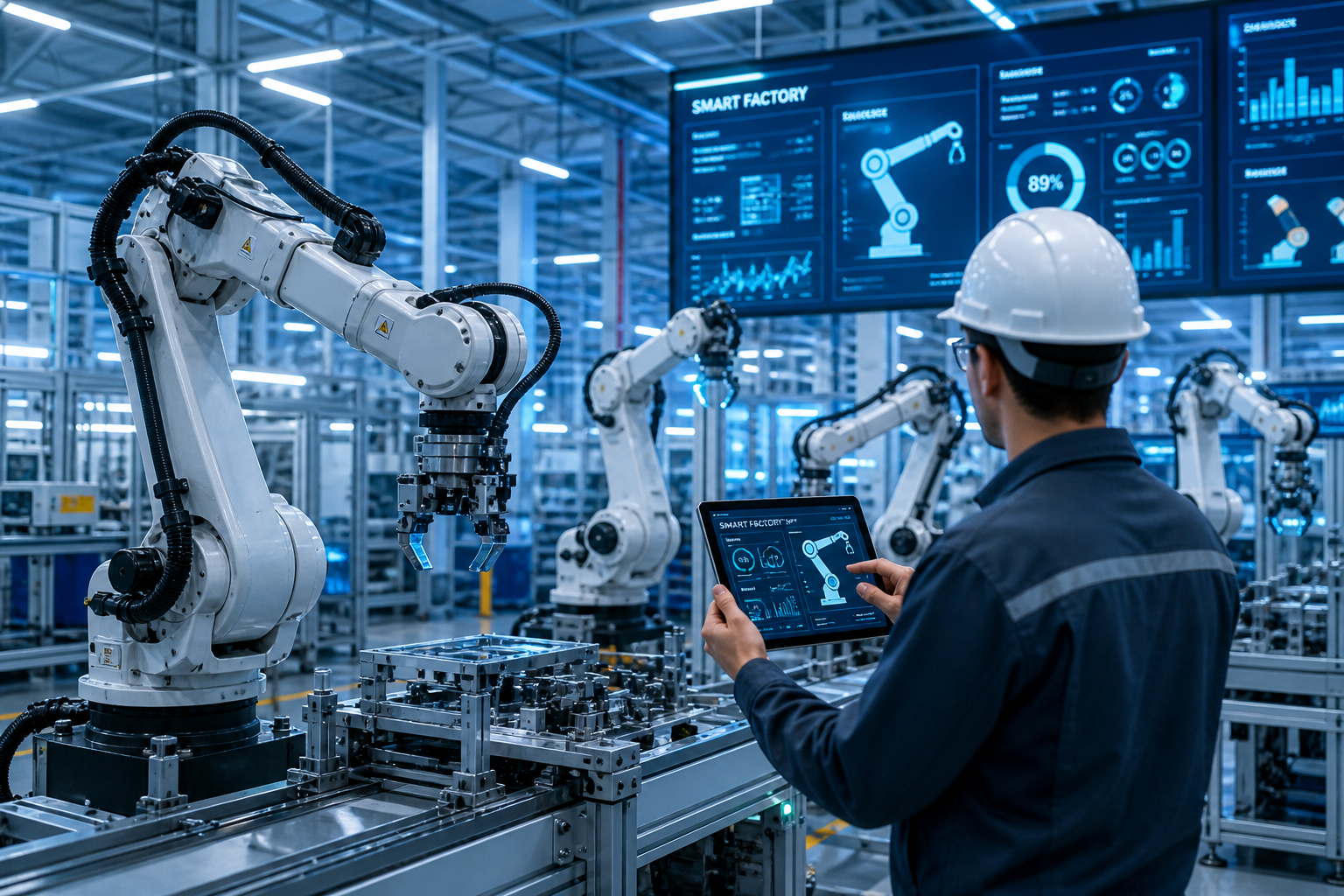 Nederlandse industrie verwacht snelle automatisering, maar volledig autonome fabriek nog niet in zicht