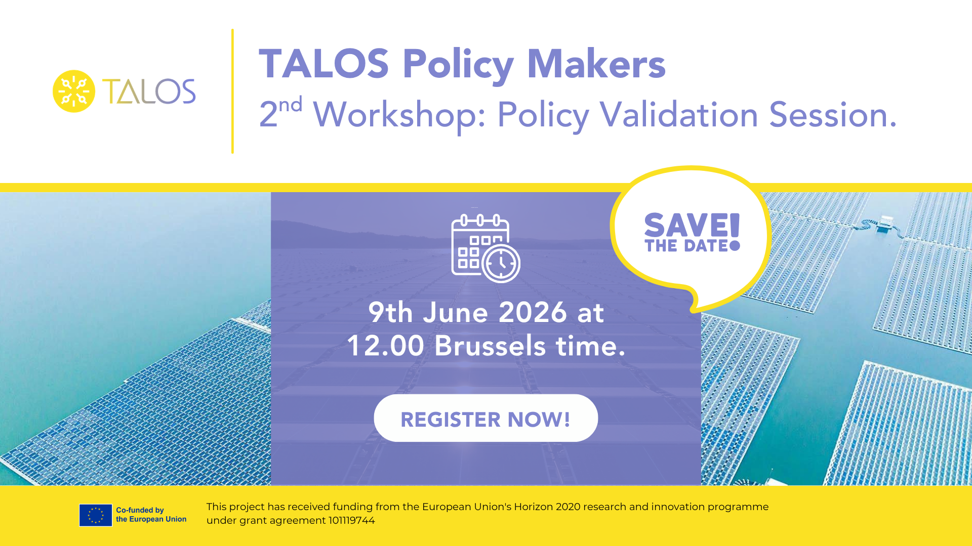 TALOS 2nd Policy Makers Workshop