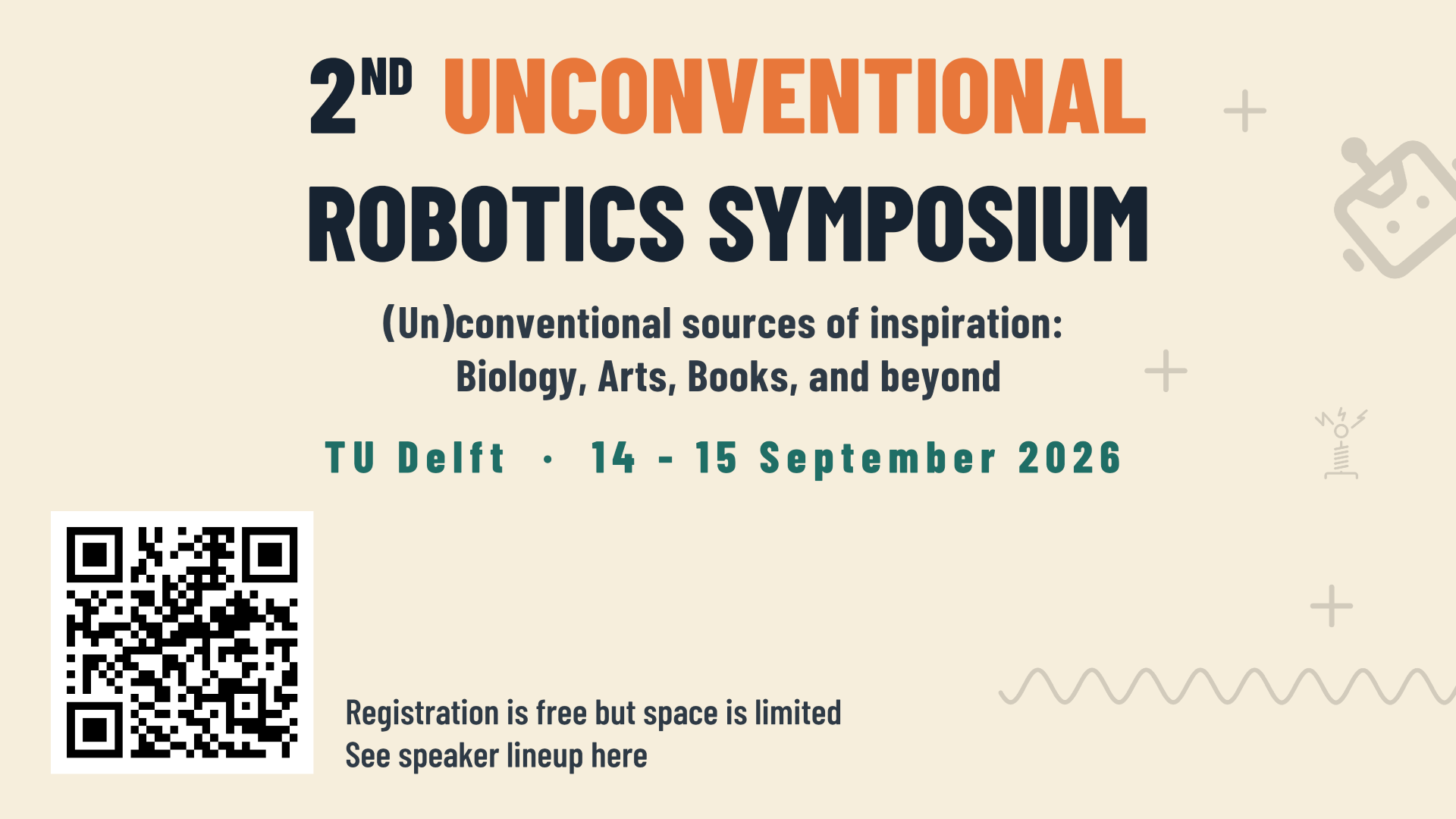 Delft Unconventional Robotics Symposium