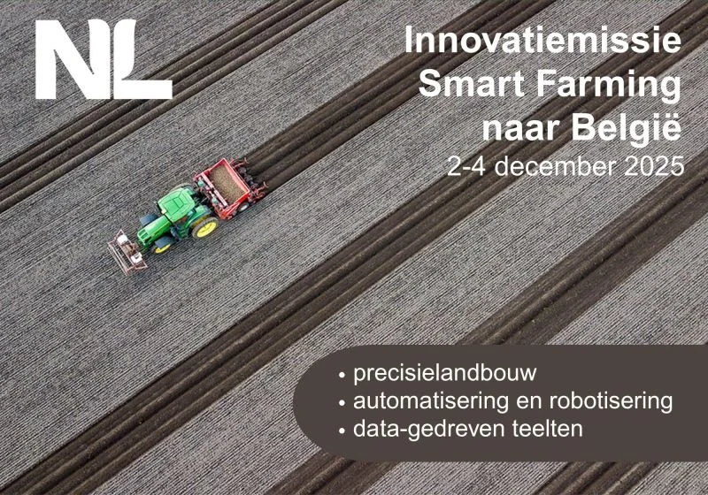 Innovatiemissie Smart Farming naar België