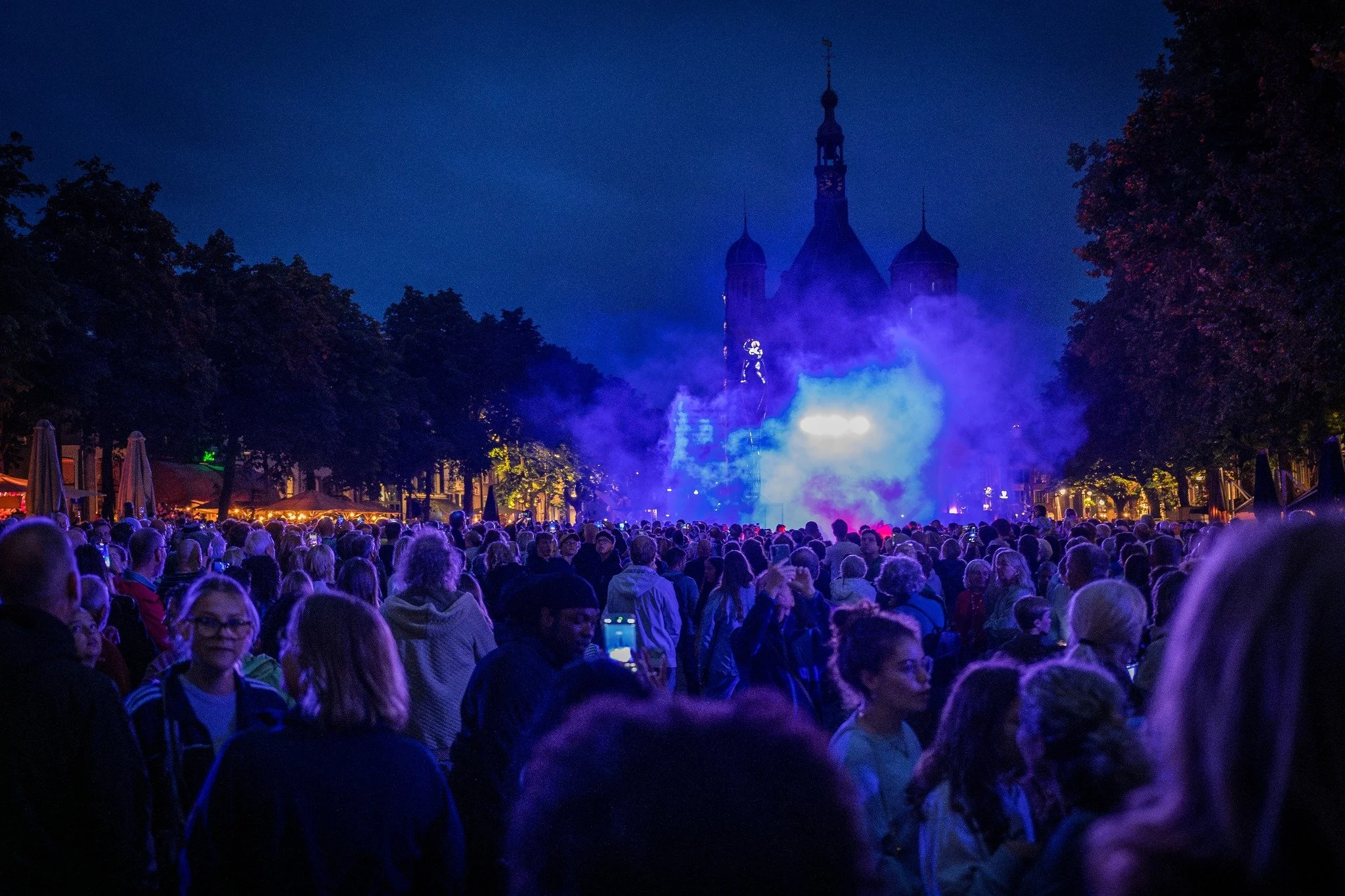Evenement fotografie in Deventer met de Z8 in het donker