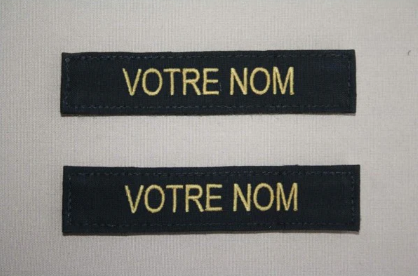 Bande patronymique - noir