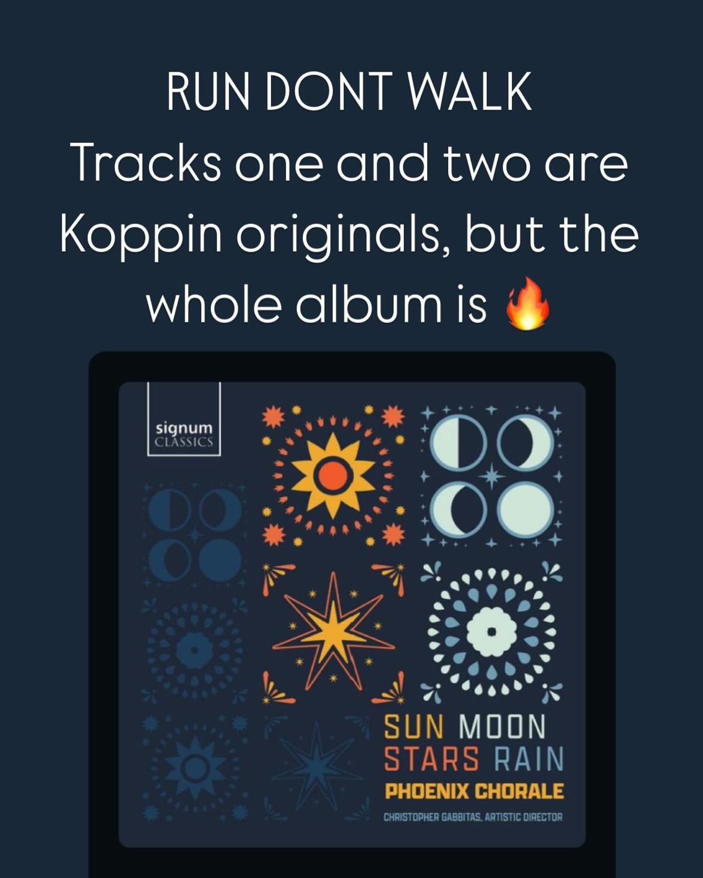 It’s album launch day for @phoenixchorale and I’ve got NOT ONE, but TWO pieces on the album. πΉππΎ Go ahead and check out the first two tracks which are performed at a ridiculously high level.