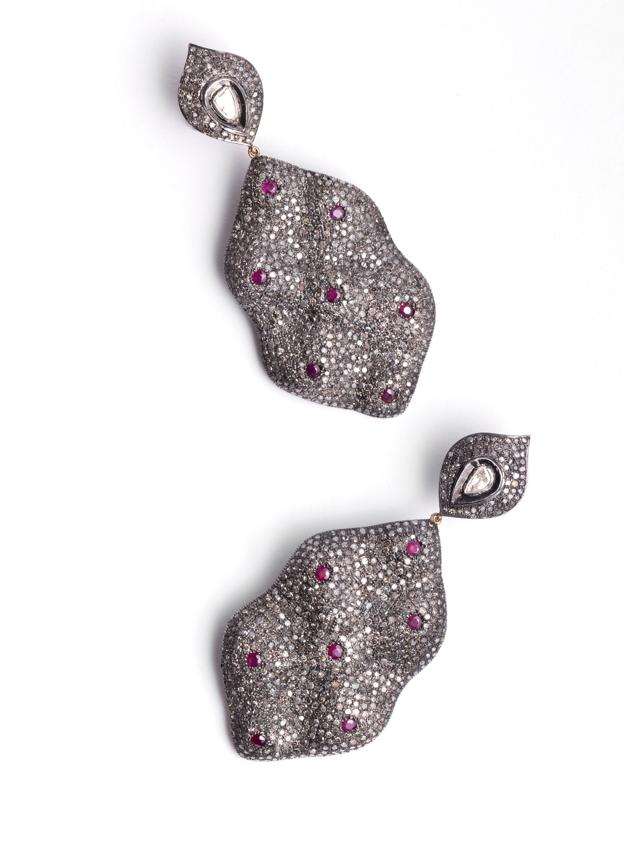 Ruby Dot Earrings