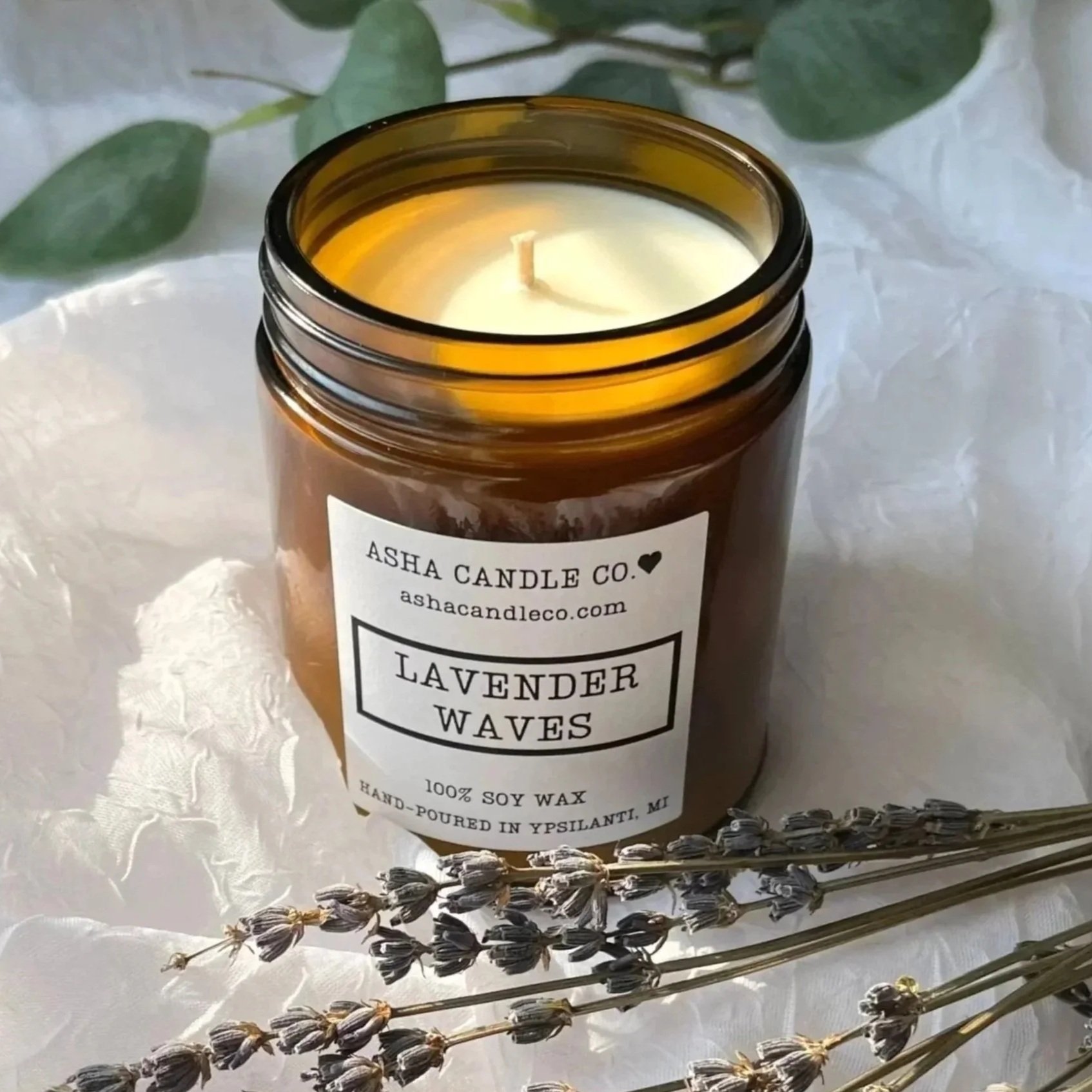 Lavender Waves Soy Candle