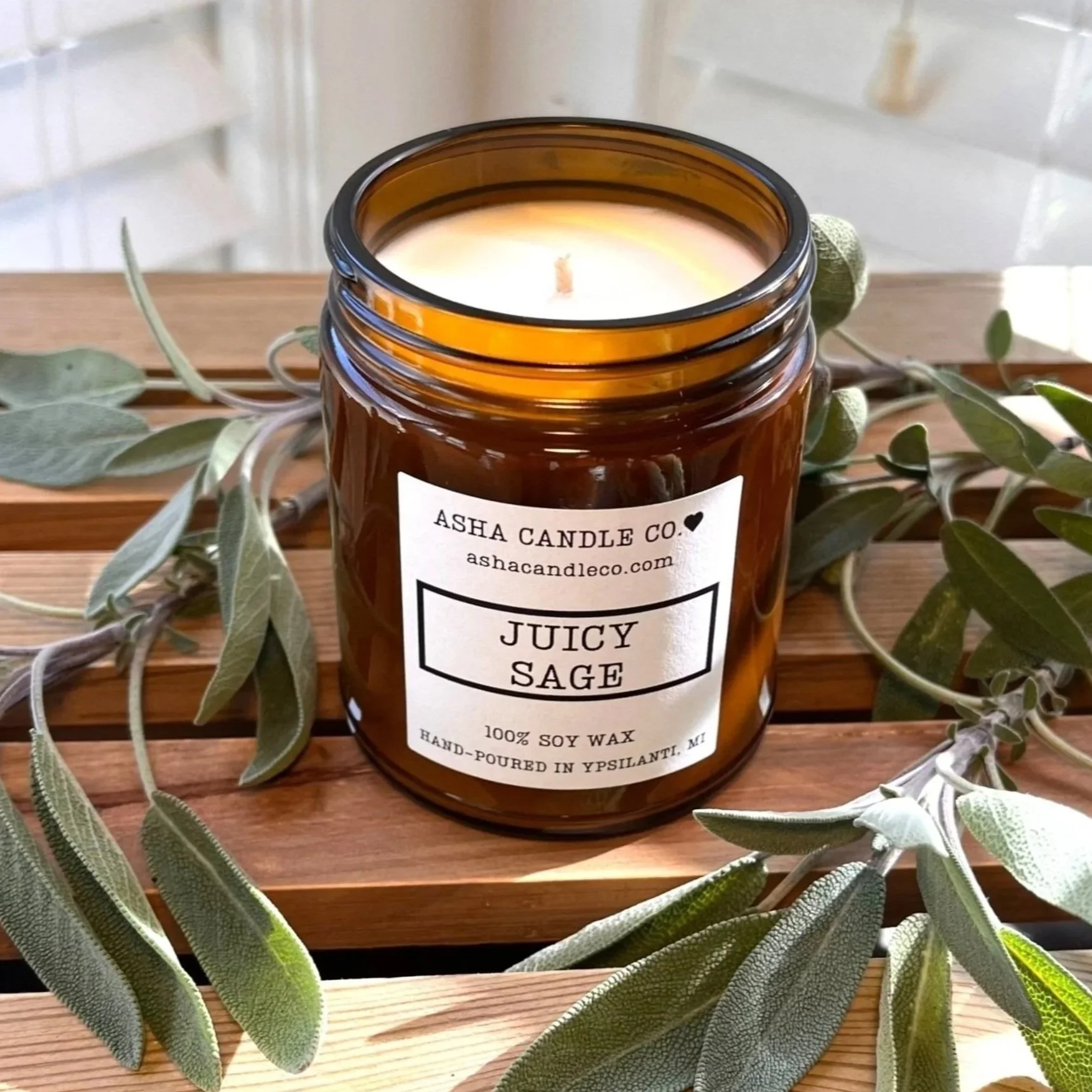Juicy Sage Soy Candle