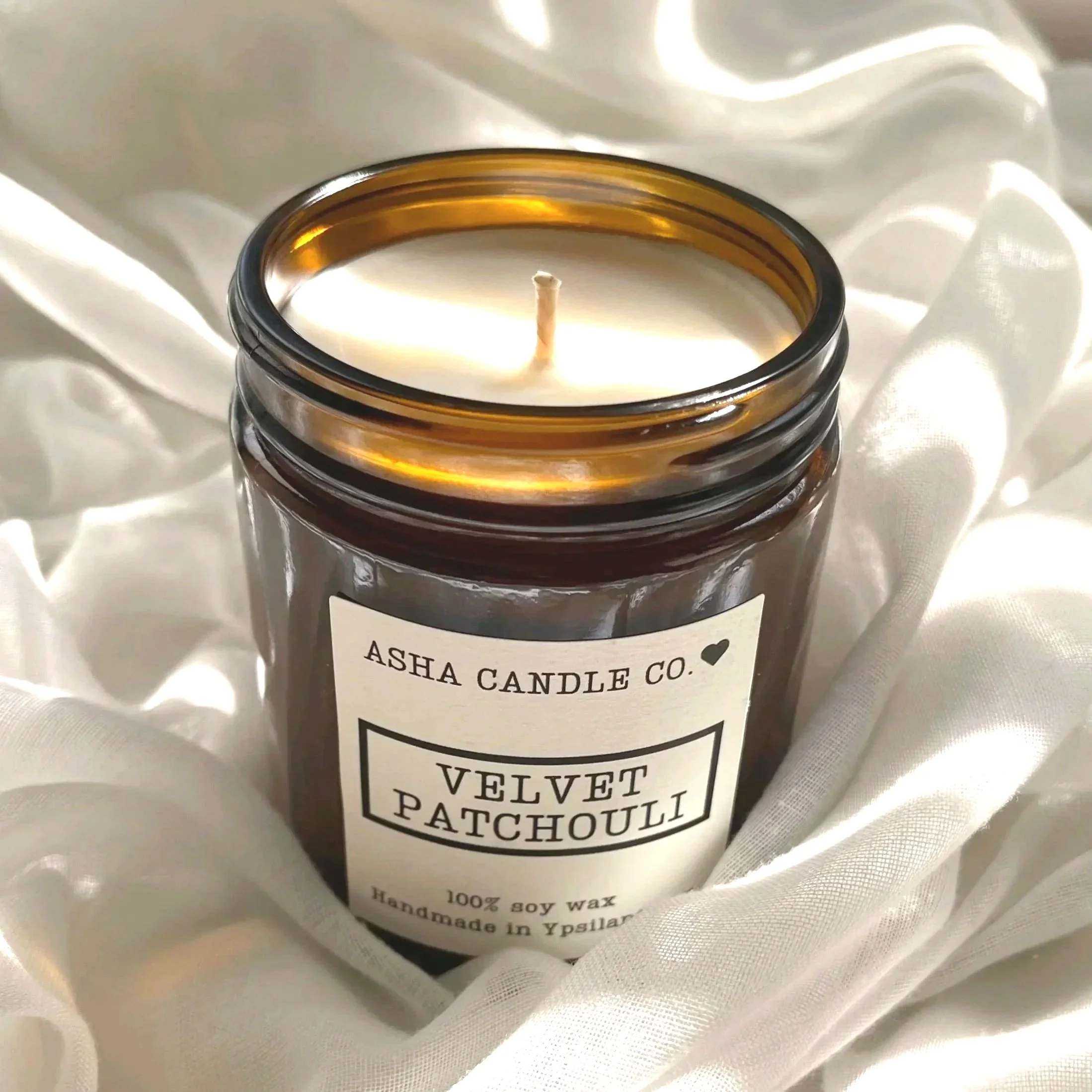 Velvet Patchouli Soy Candle