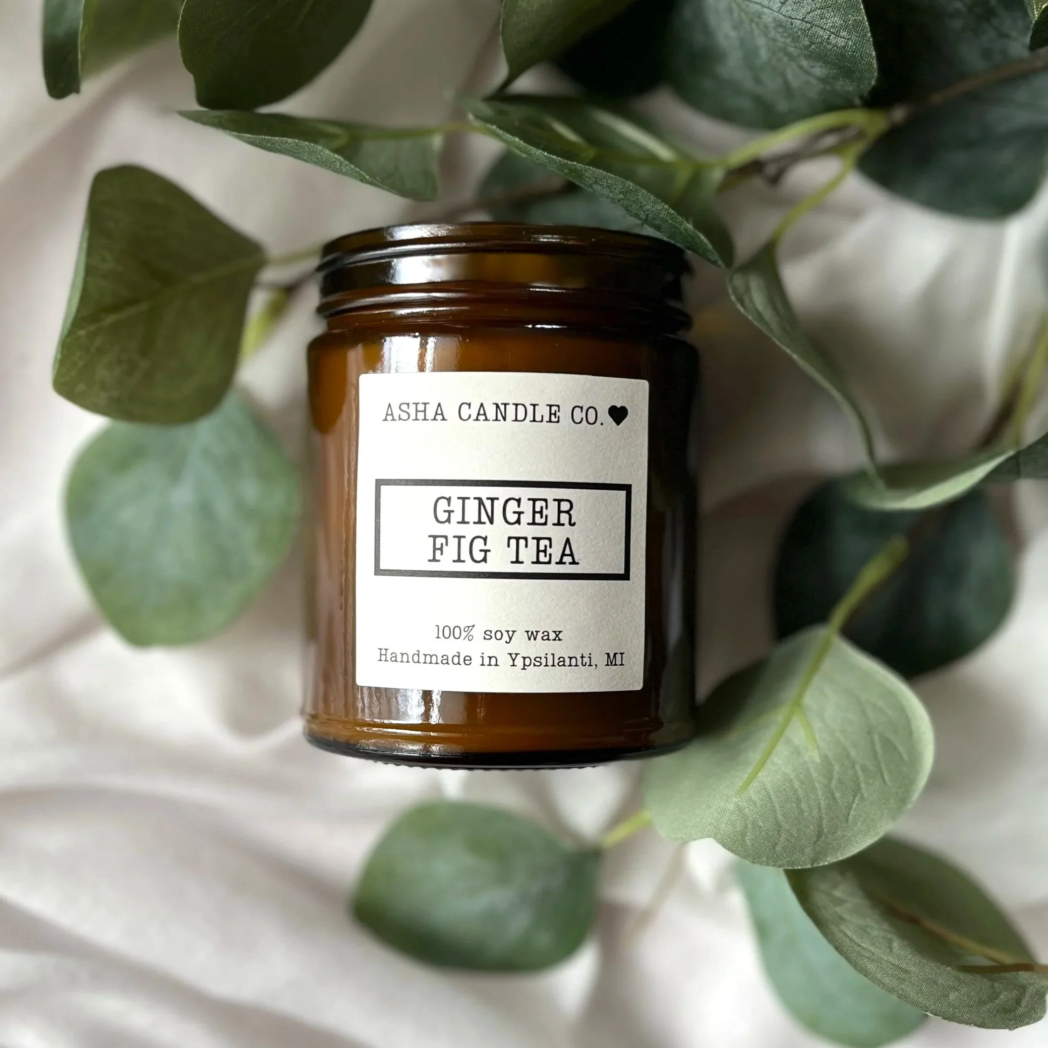 Ginger Fig Tea Soy Candle