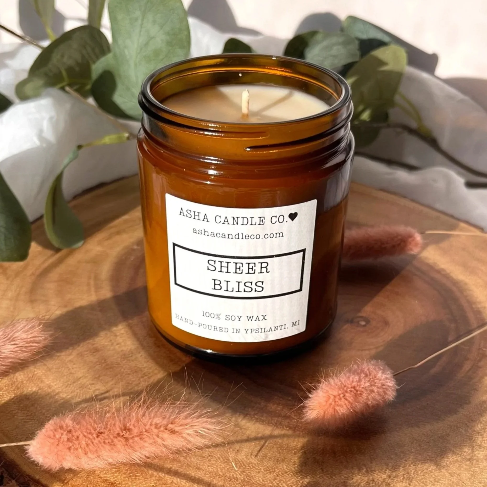 Sheer Bliss  Soy Candle