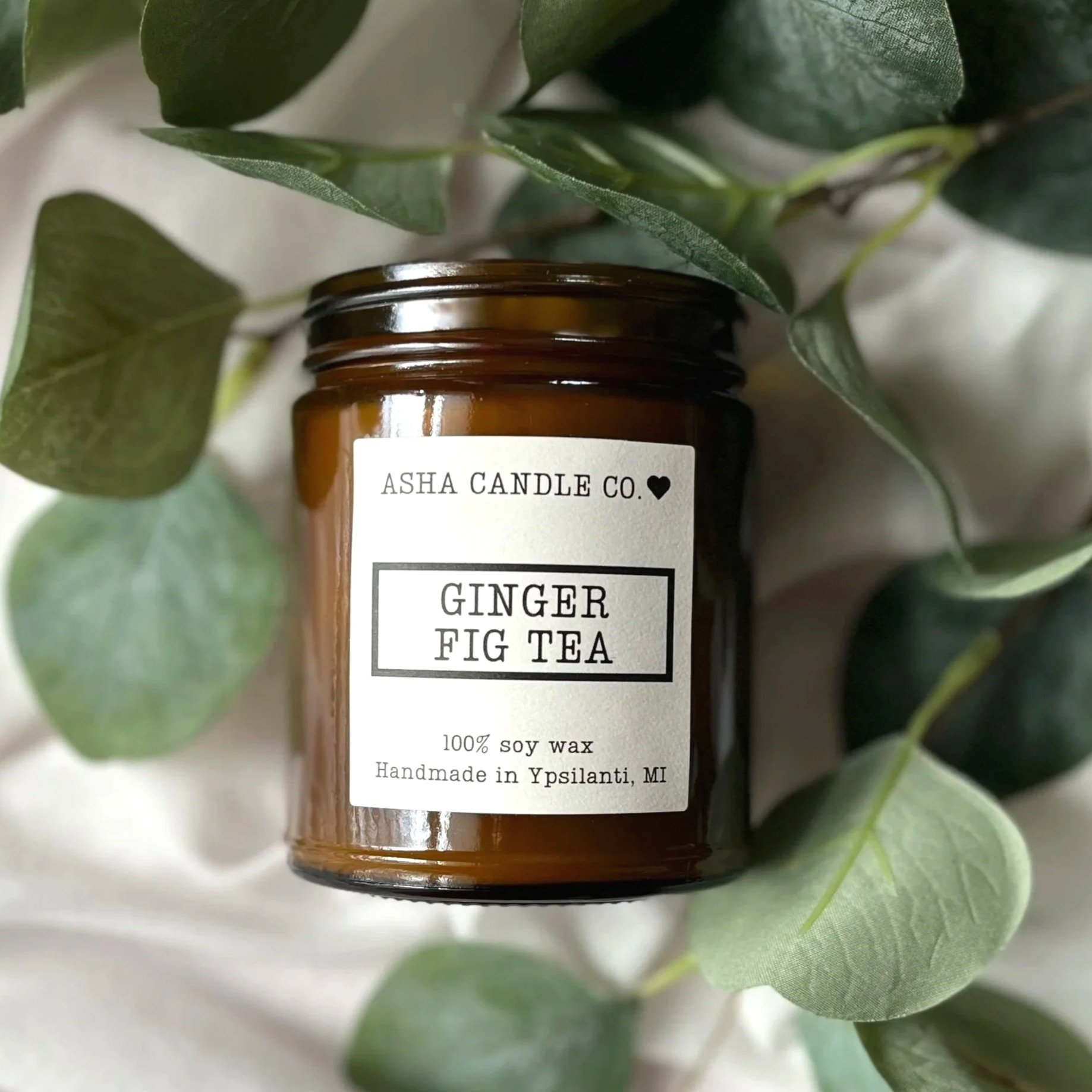 Ginger Fig Tea Soy Candle
