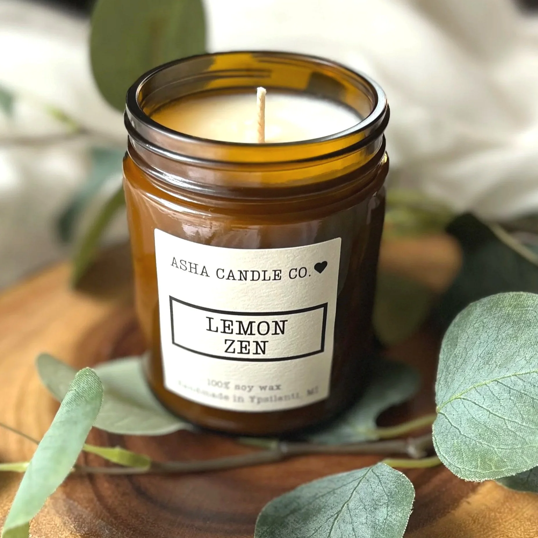 Lemon Zen Soy Candle