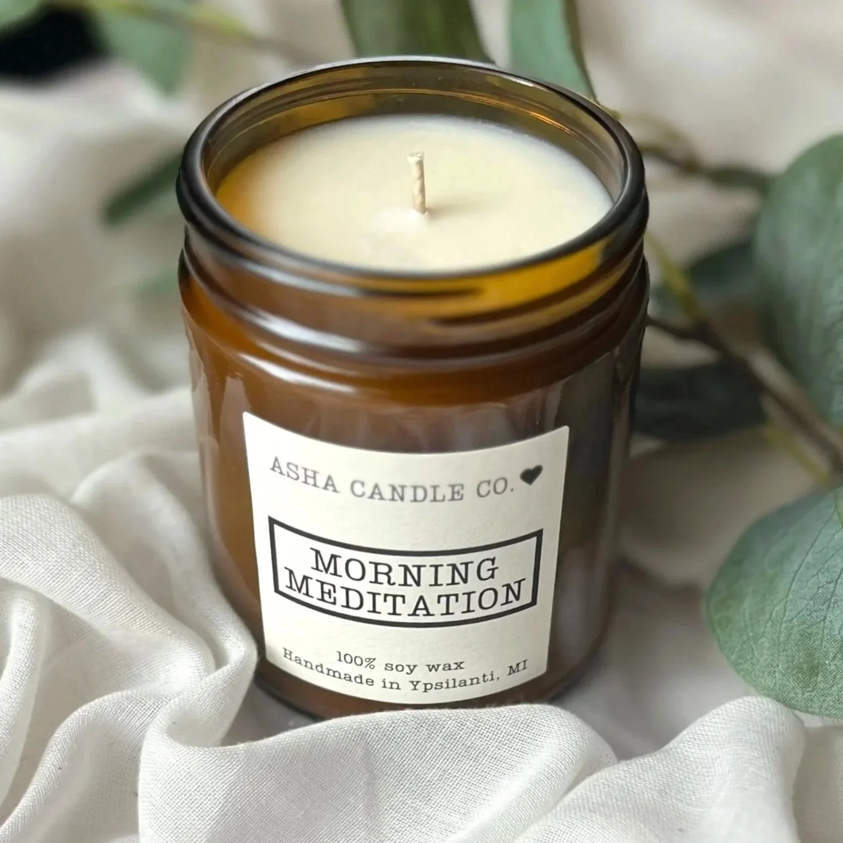Morning Meditation Soy Candle