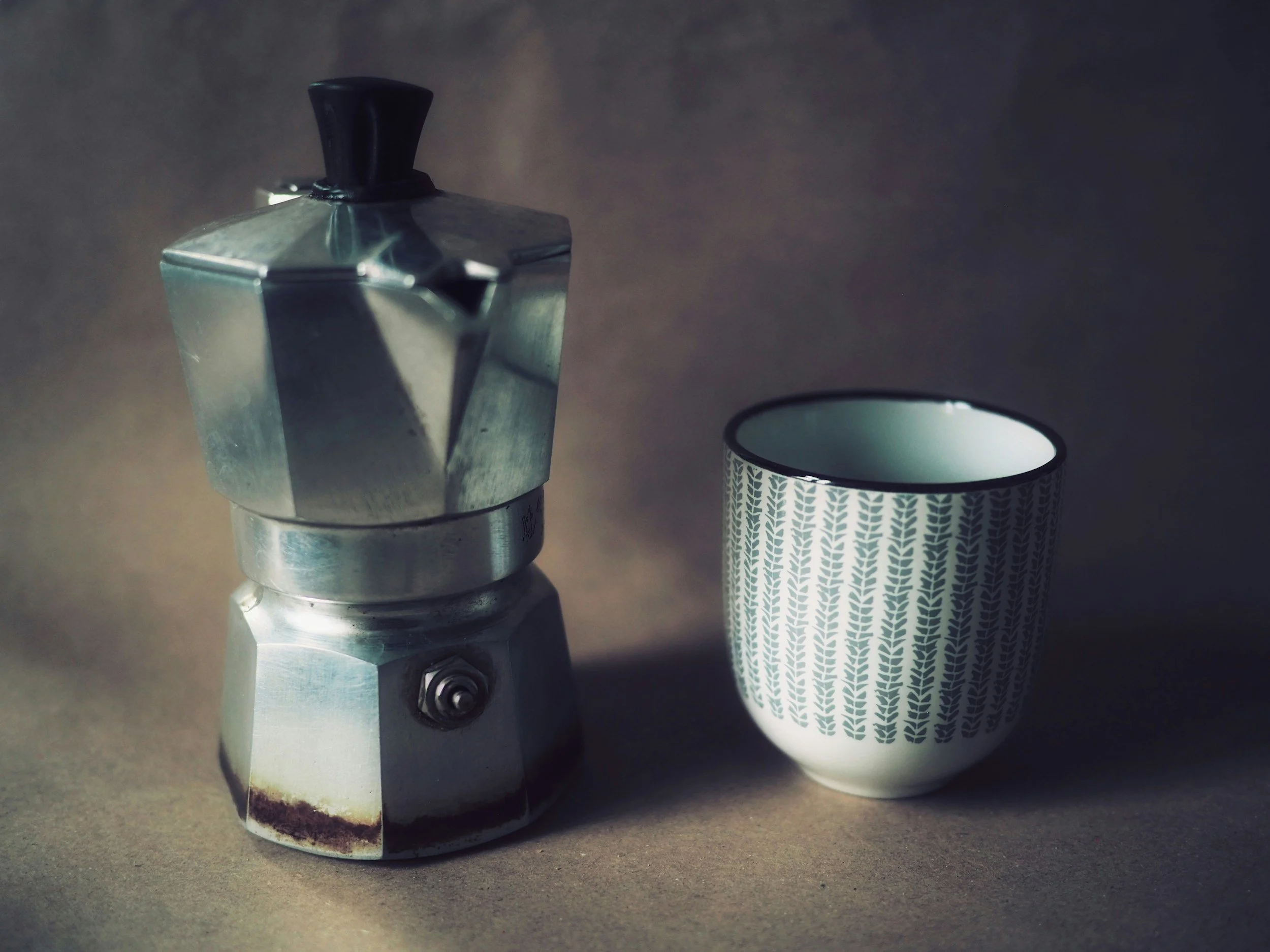 Before the coffee gets cold