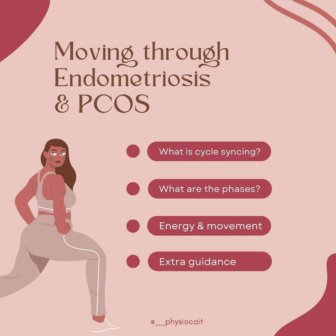 HOW TO OPTIMIZE ENERGY FOR EXERCISE WITH ENDO/PCOS

I know it can be tempting to lay in bed when you are tired or in pain, especially if you have a chronic condition like #endometriosis or #PCOS, but even the simplest movement can get you started on 