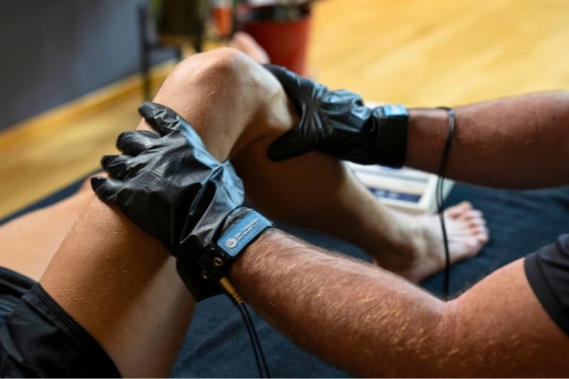 Manual therapy session at HPC