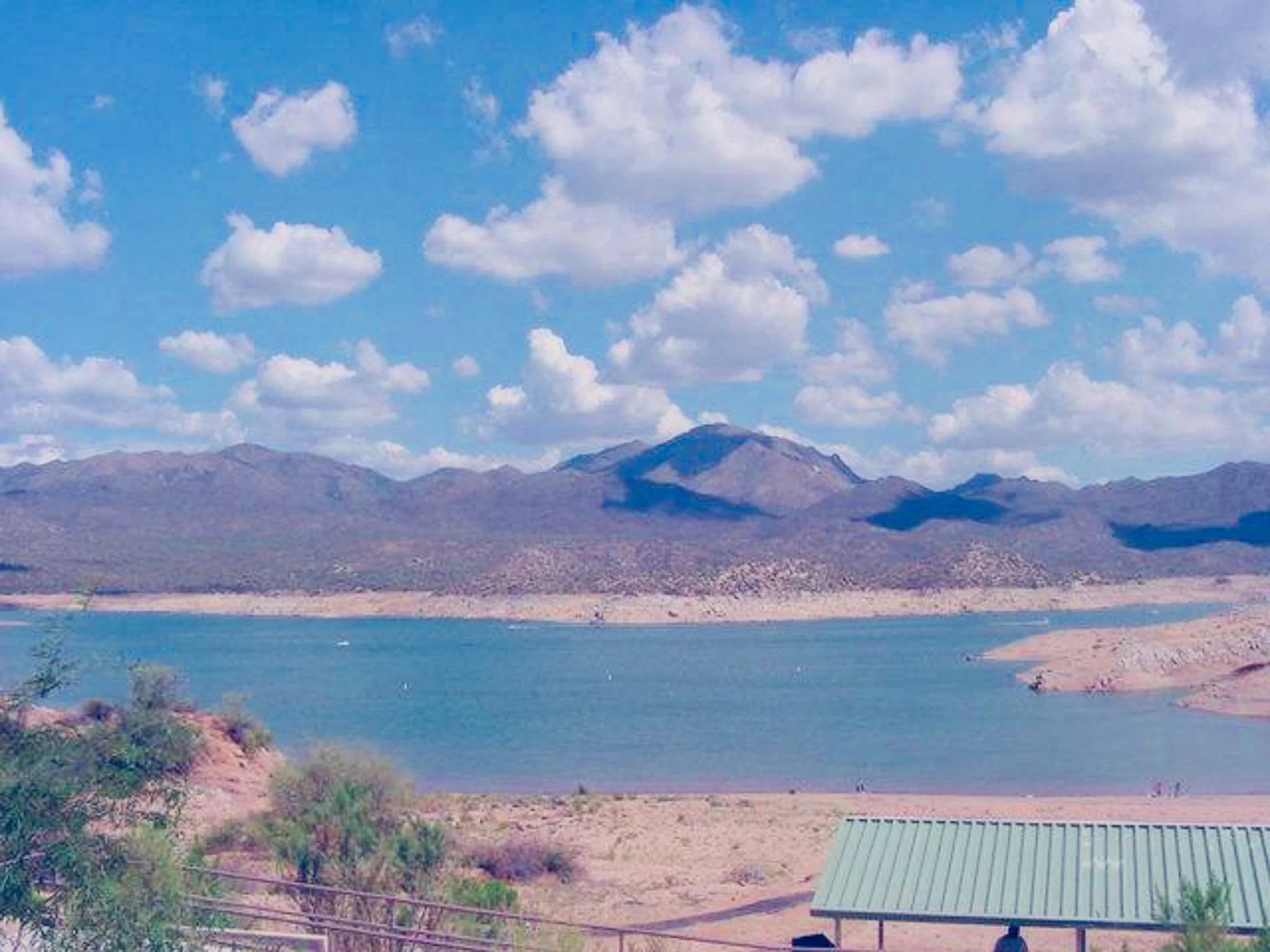 Bartlett Lake, Arizona, July 2000