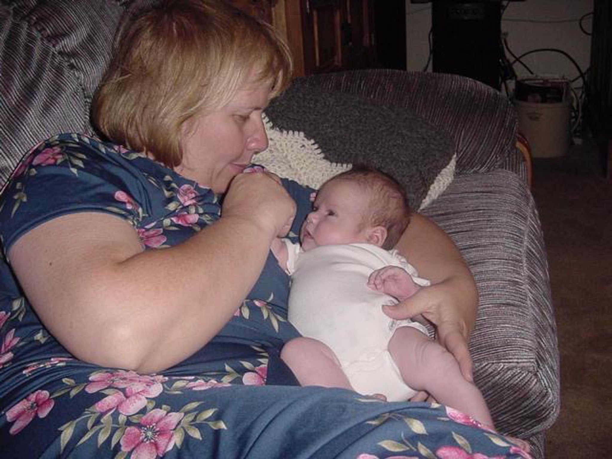 Mom and Alex, July 2000