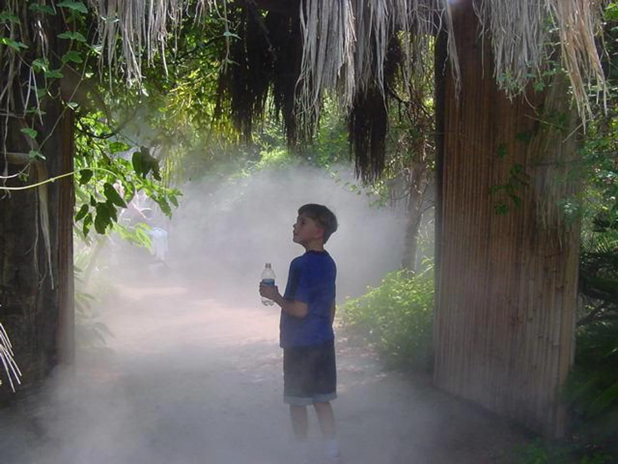 Connor at the Phoenix zoo August 2000