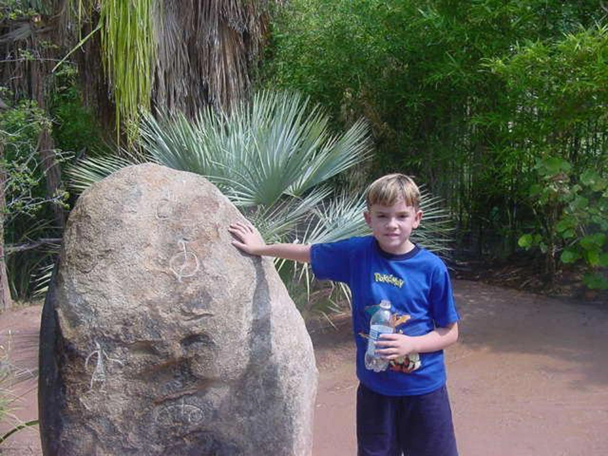Connor at the Phoenix zoo August 2000