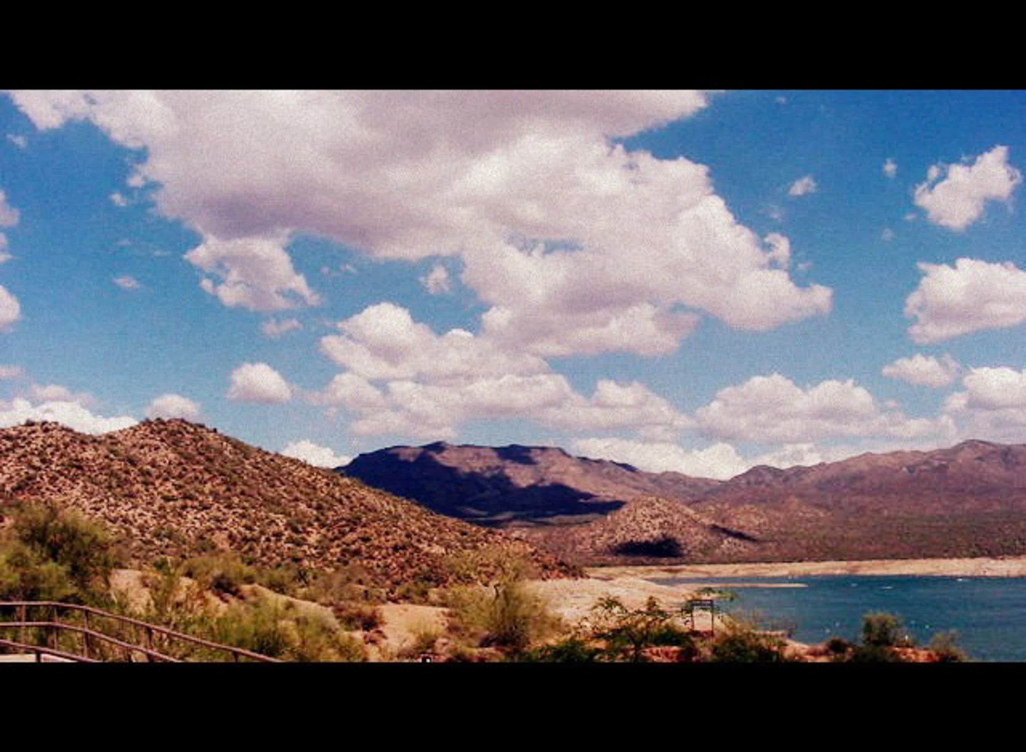 Bartlett Lake, Arizona, July 2000