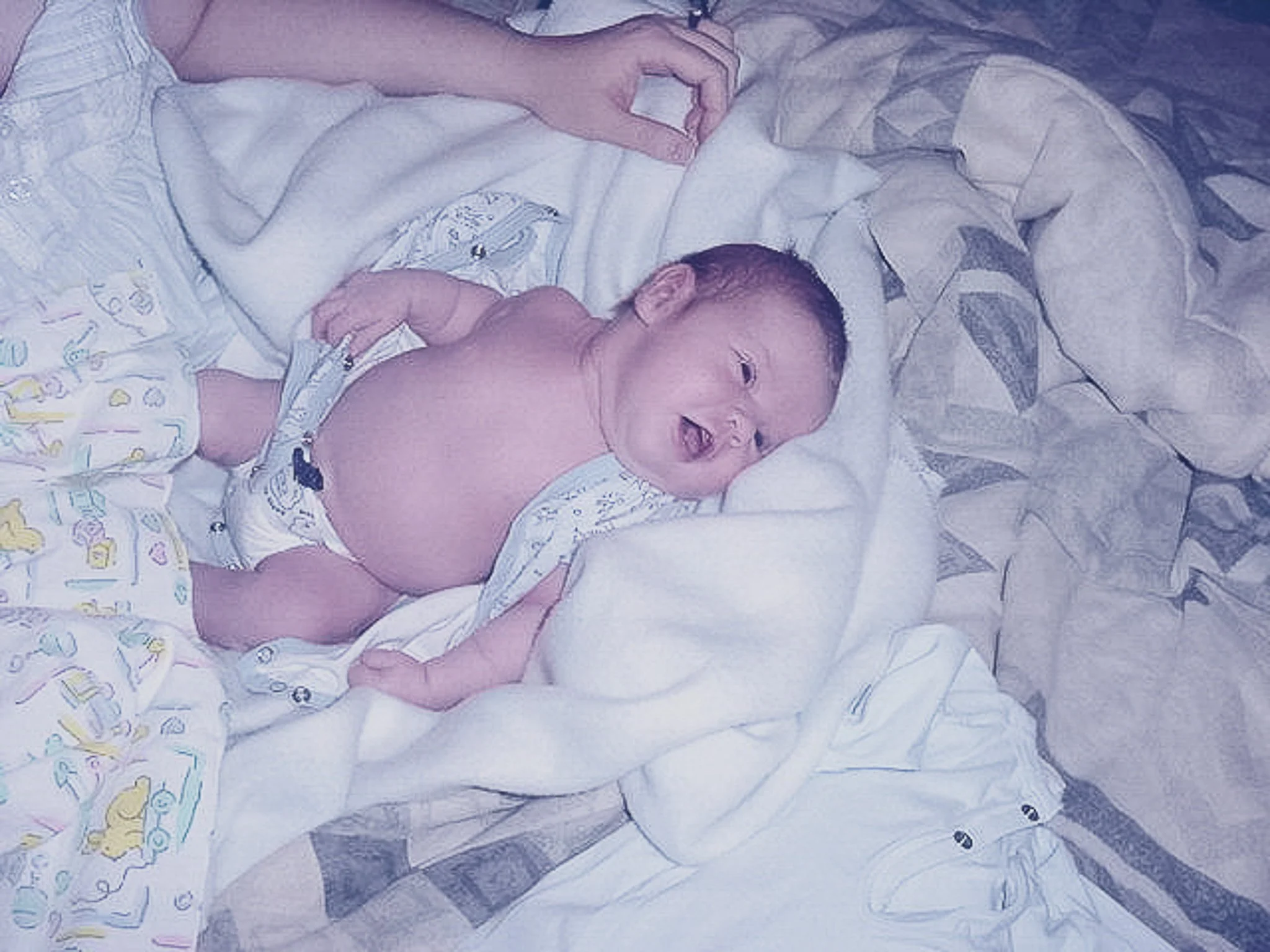 Debbie and baby Alex June 2000