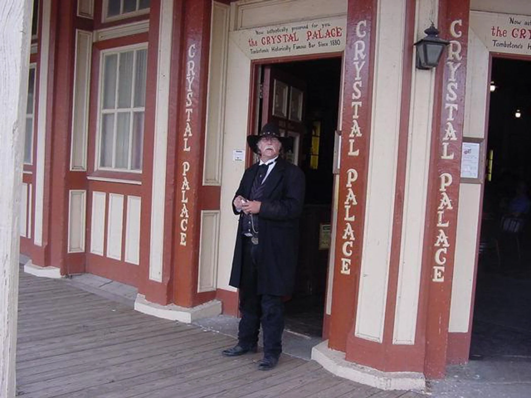 Sheriff in Tombstone, Arizona, July 2000