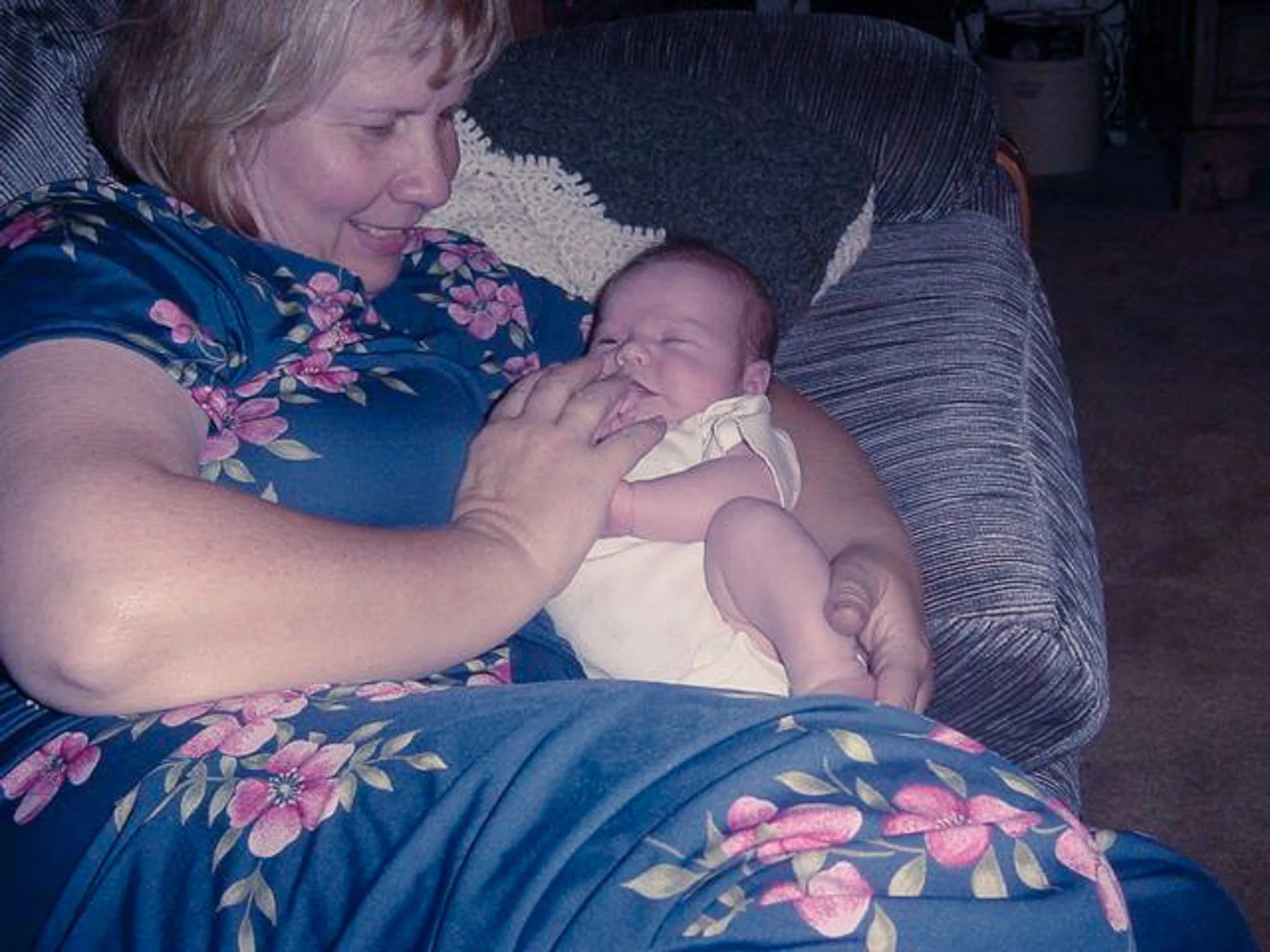 Mom and Alex, July 2000
