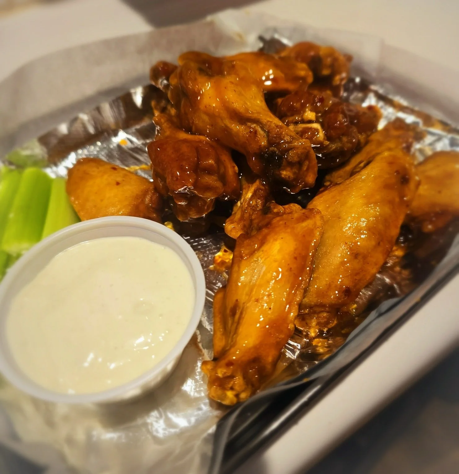 Wing Wednesday! 🍗 
$1 Boneless 
$1.25 Traditional 
Open 5P-9P
Kitchen closes at 8:30P