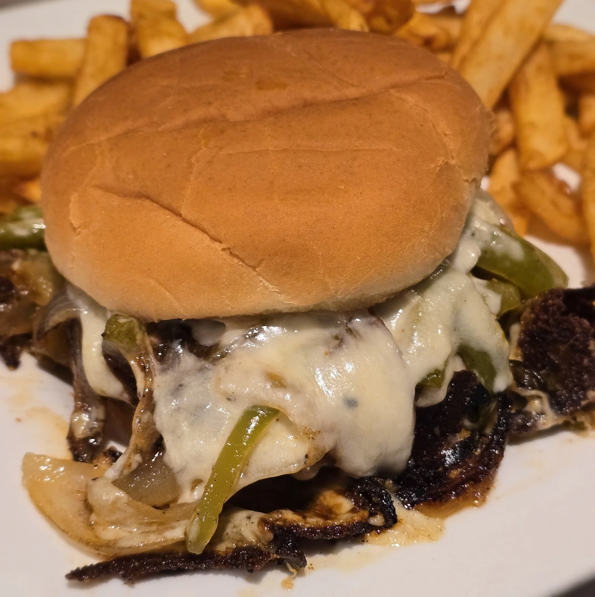 OPEN●TONIGHT●UNTIL●THE●GAME●IS ●OVER!! 
Our Specials Are Fire!!
Philly Cheeseburger, Seasame Crusted Tuna Steak, and House Made Potato Skins! 
CARRY OUT: #260-351-2401 
Kitchen Closes: 9:30P