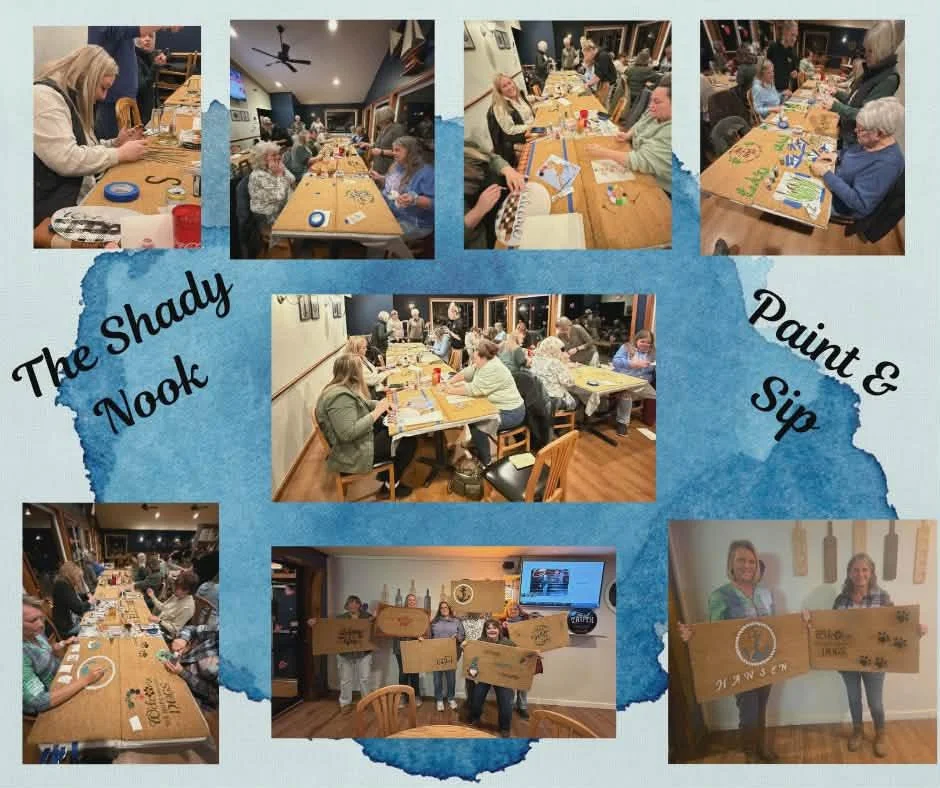Our first ✨sip + paint✨ was a great turnout! Thank you to everyone who came out! We had so much fun watching everyone create &amp; spend time together 😊 Stay tuned for more events coming in the near future🚨