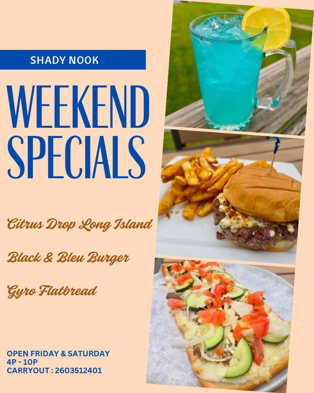 Tag a friend &amp; comment what you&rsquo;re ordering this weekend! 🤤