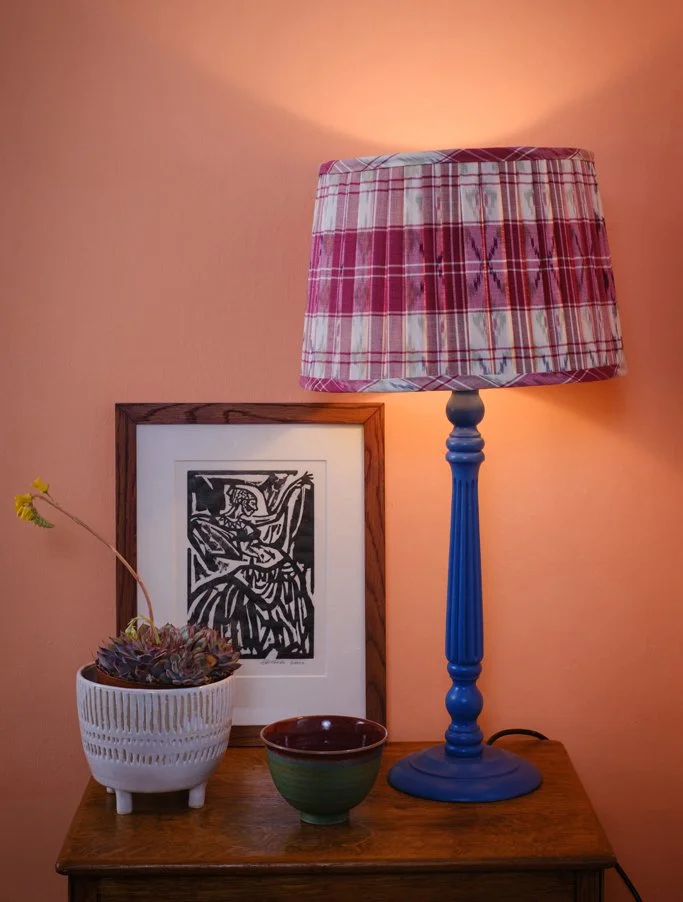 Aimée Alice Payton - Pleated handstitched lampshade.jpg