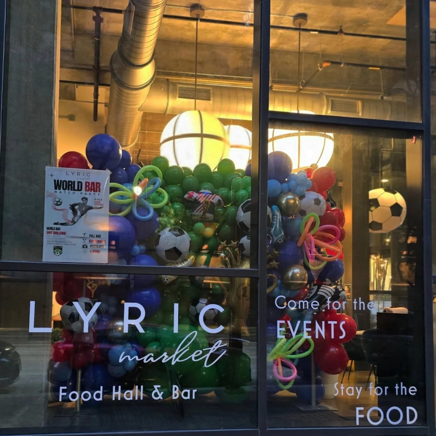 @lyricmarket ready for Kick-off off! 

#windowdisplay #storefront #soccer #football #fifa