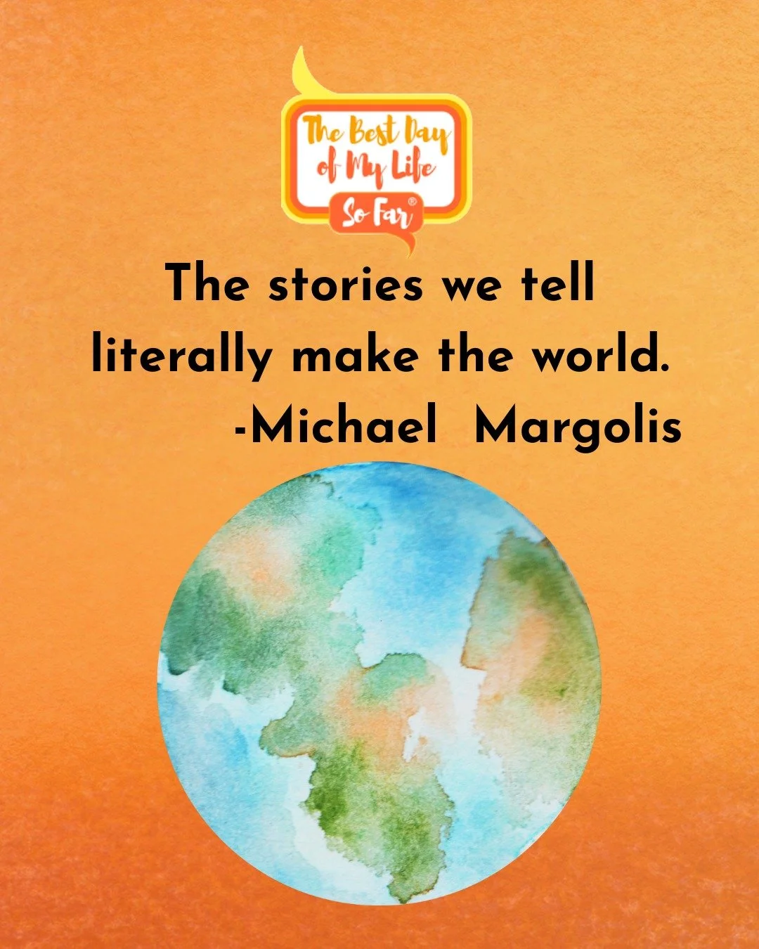 🌍✨ &ldquo;The stories we tell literally make the world.&rdquo; &mdash; Michael Margolis

At Best Day, we believe in the power of storytelling to connect generations, uplift voices, and shape a more compassionate world. 💬💖

Every story matters. Eve