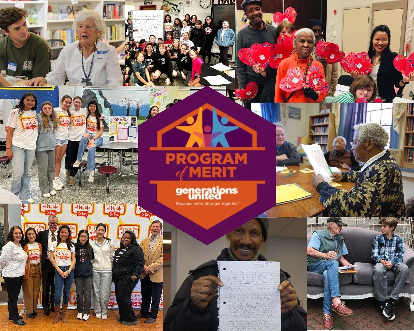 🎉 Great news! 🎉

The Beat Day of My Life So Far has been recognized by @gensunited as a 2025 Intergenerational Program of Merit!

This distinction celebrates programs that creatively and effectively engage younger and older generations, strengtheni