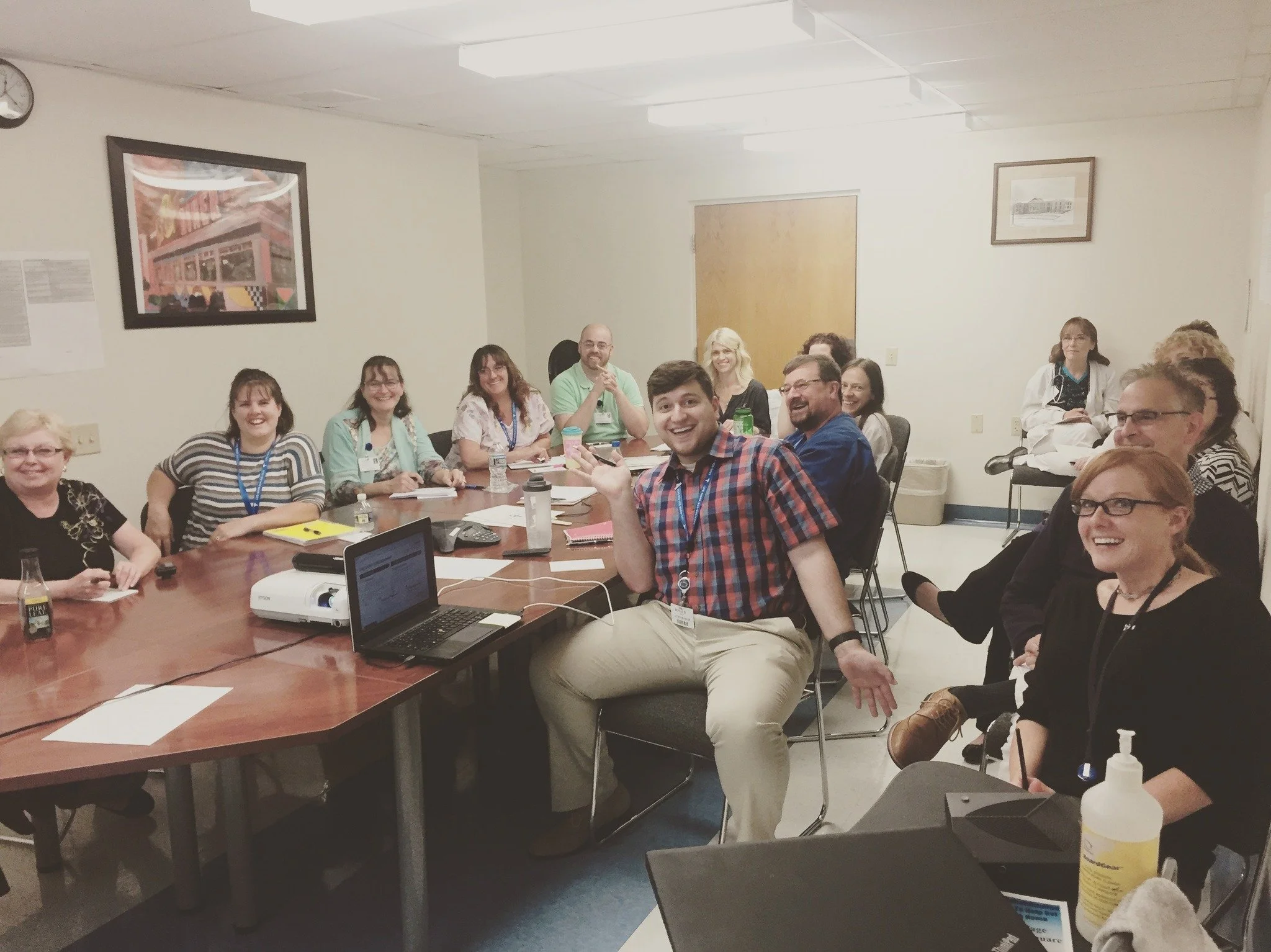 Throwing it back to 2017 and our Story Cure Program in Erie 💬✨ Story Cure is all about using storytelling to bridge generations, strengthen teamwork, and transform organizations from the inside out. These moments remind us why this work matters. 
Re