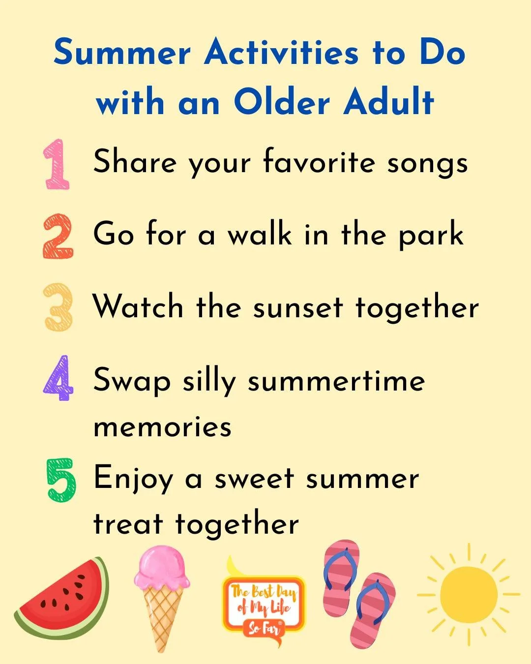 Connection is in season ☀️💛

Meaningful moments don&rsquo;t have to be complicated. A favorite song, a walk in the park, or sharing summertime memories can go a long way in building connection and helping end older adult isolation.

What&rsquo;s you