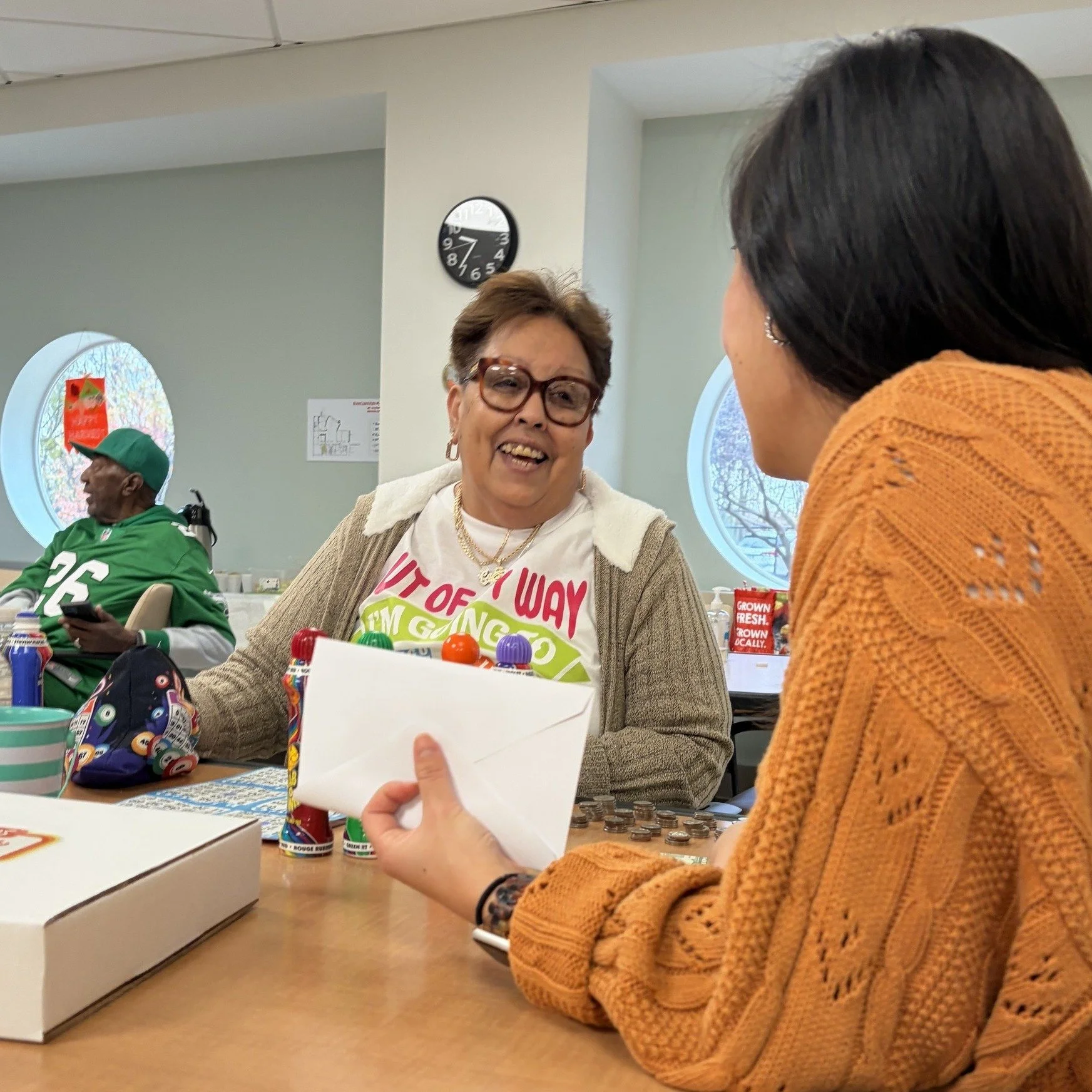 Every story shared brings us a little closer. 💛 From handwritten memories to heartfelt conversations, these are the moments that remind us how powerful it is to simply listen.✨

 #olderadults #bestdayofmylifesofar #nonprofit #connecting #wisdom #sto