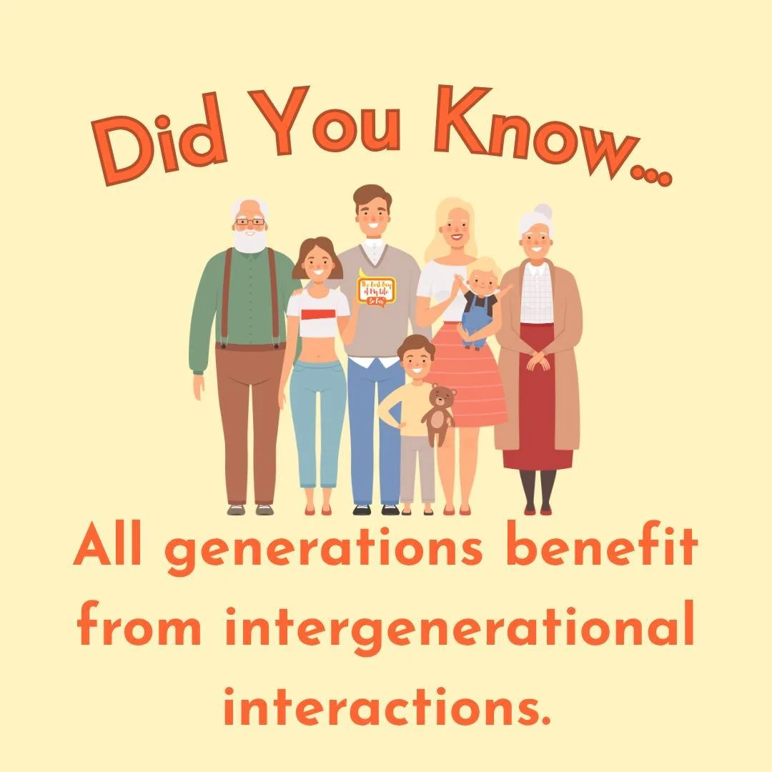 Every generation has something to learn, share, and give. 💛

Research shows that when young people and older adults connect, the impact goes far beyond one conversation. Intergenerational relationships can support mental health, build confidence, st