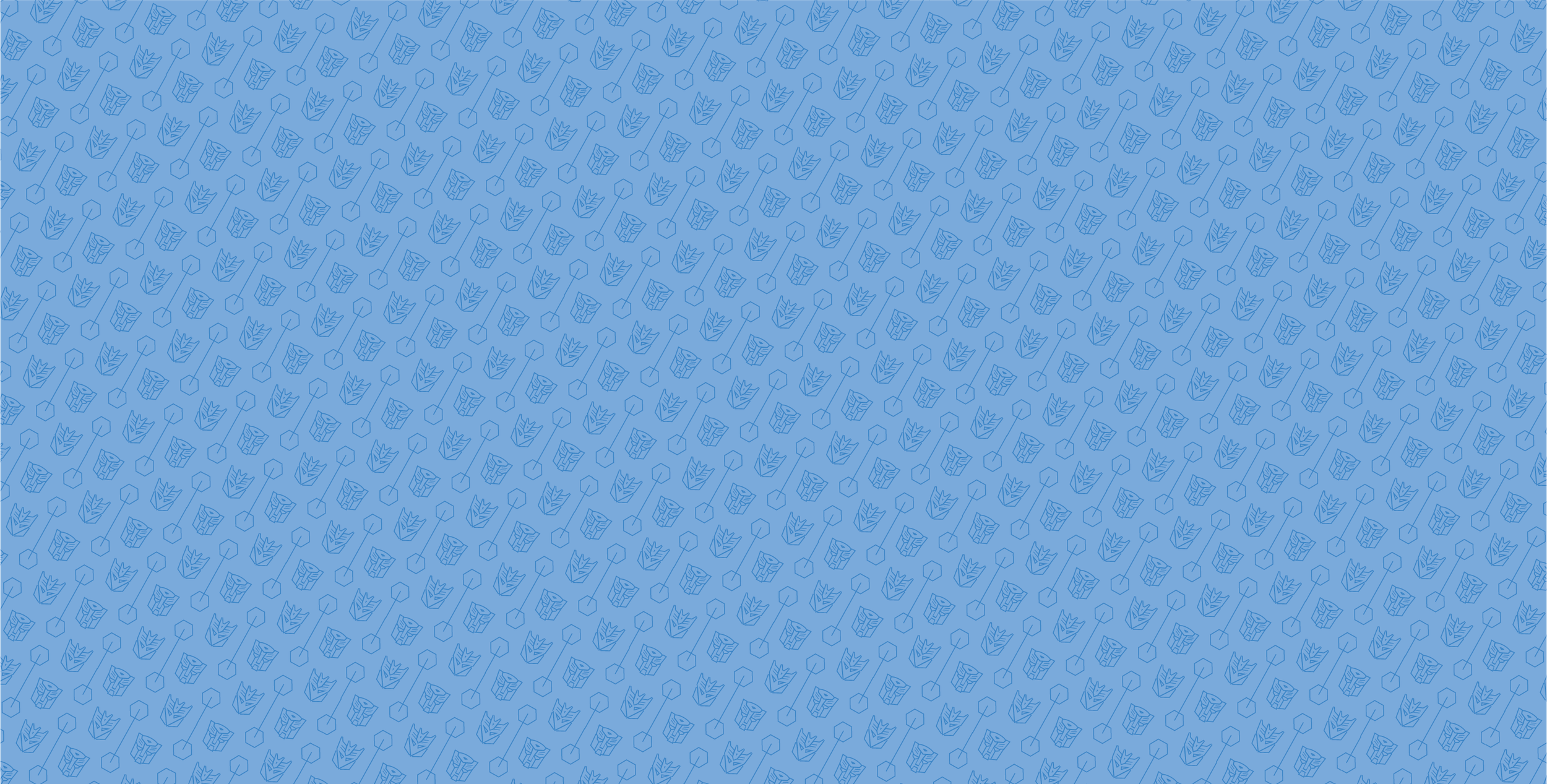 The pattern I created for the backer card.