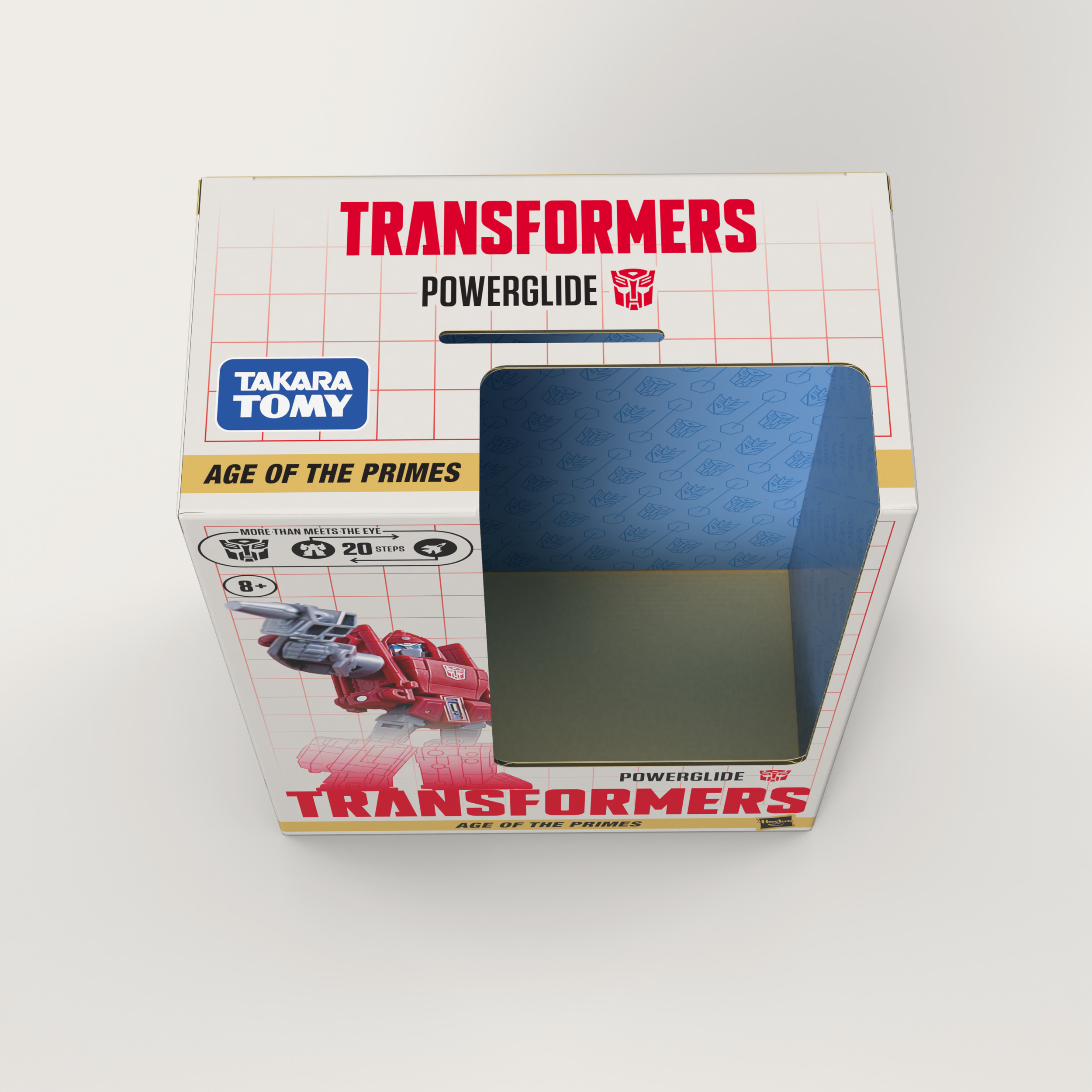 The Deluxe Class size also introduced the use of a separate card hang tag, while leaving out the acetate window to increase recyclability and removing that from production cost.