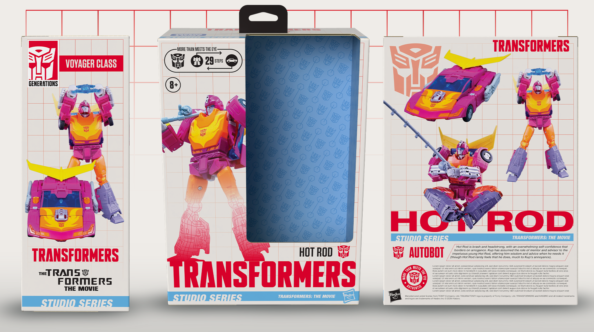 The Autobot counterpart to the Decepticon Voyager, I set this up as a direct comparison to the its counterpart and compare how different name lengths worked.