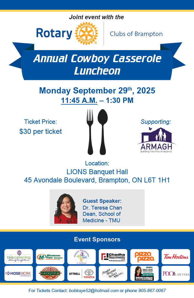 Annual Cowboy Casserole Luncheon