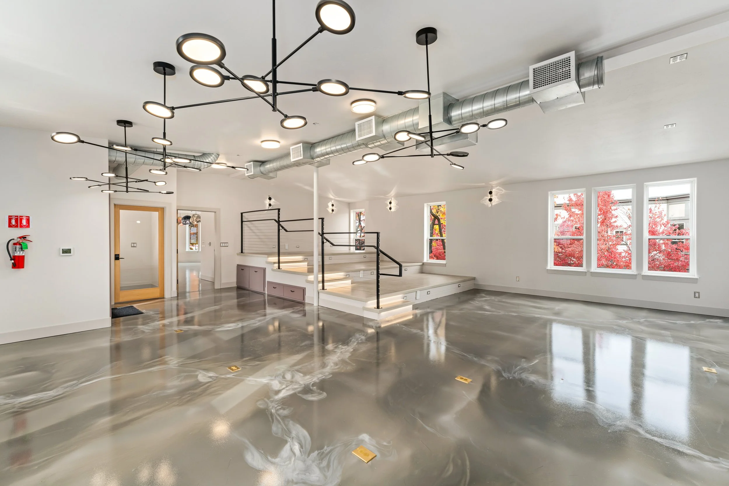 Project Cost: $1,300,000  Project Year: 2025   Style: Modern Industrial with Contemporary Finishes   Description: 6,000 square foot interior/exterior commercial building remodel.