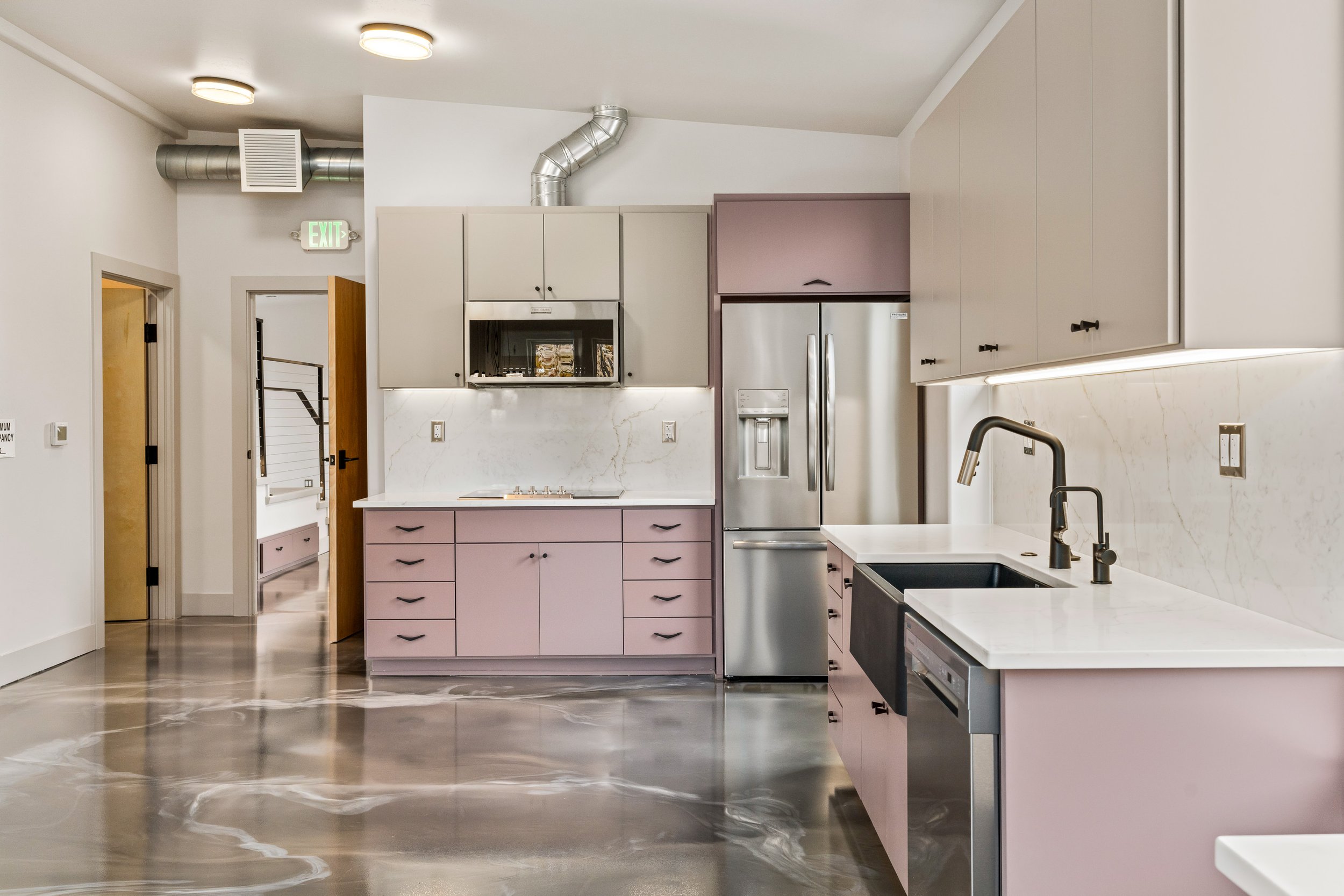 Project Cost: $1,300,000  Project Year: 2025   Style: Modern Industrial with Contemporary Finishes   Description: 6,000 square foot interior/exterior commercial building remodel.