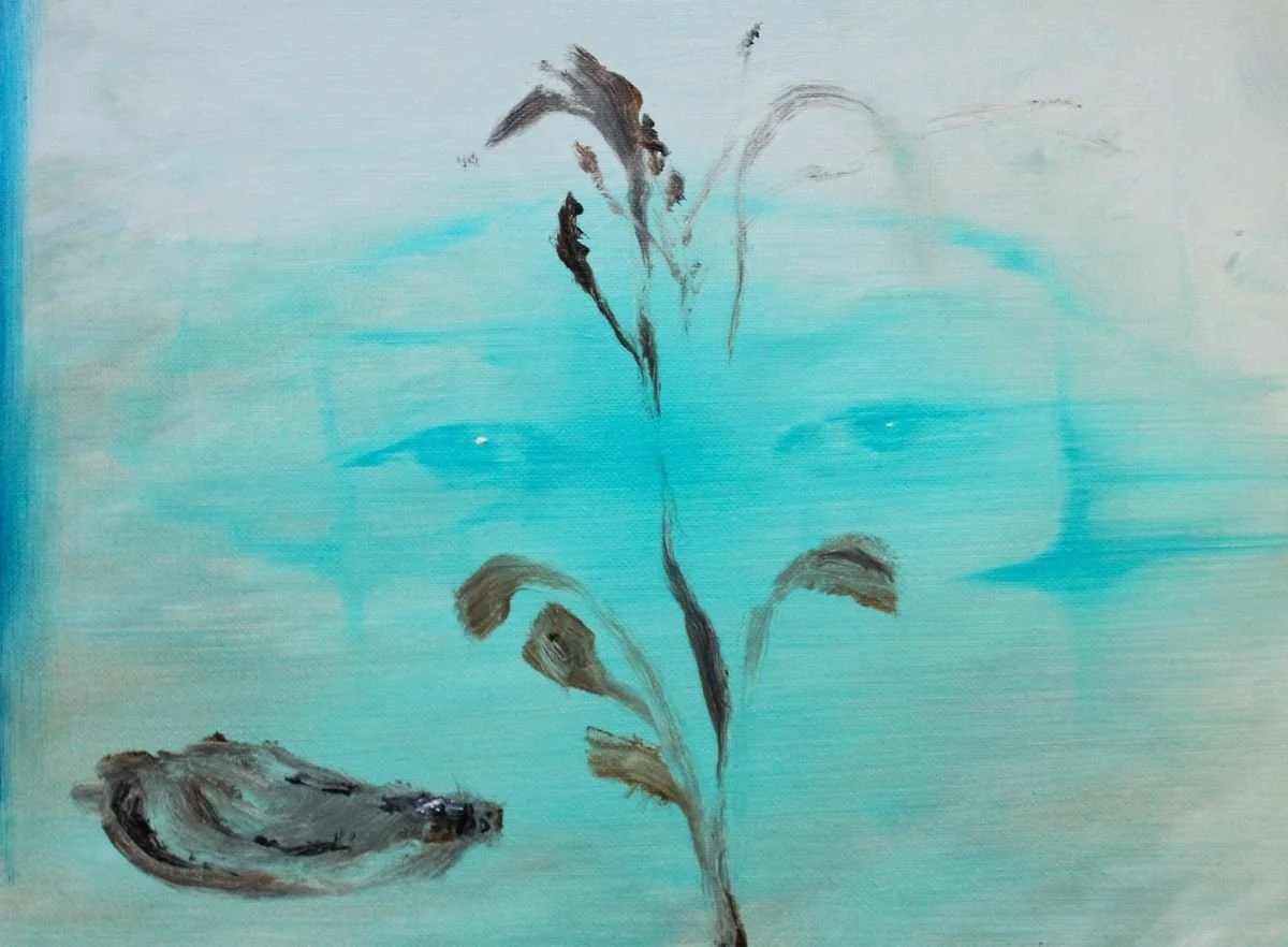 "I think I've been there before", oil on canvas, 18x24cm, 2026