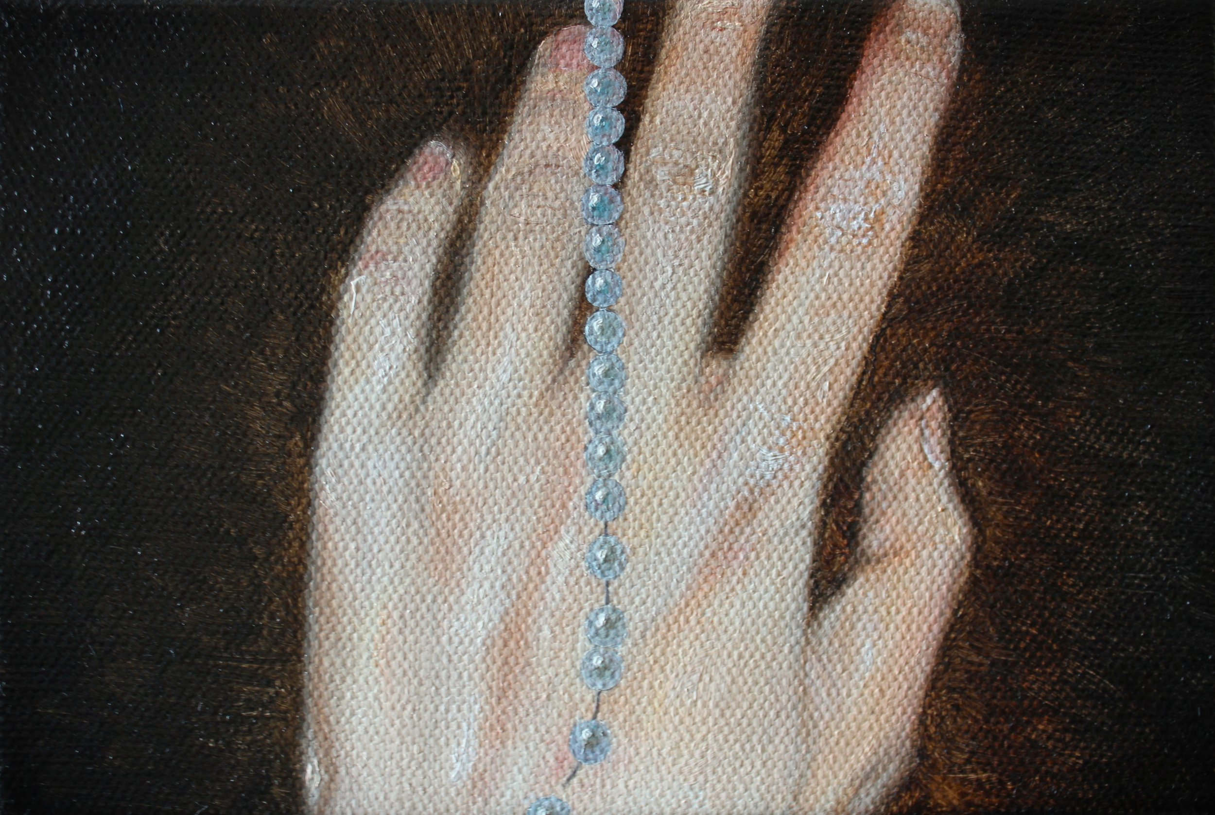 "Now", oil on canvas, 4x6", 2025