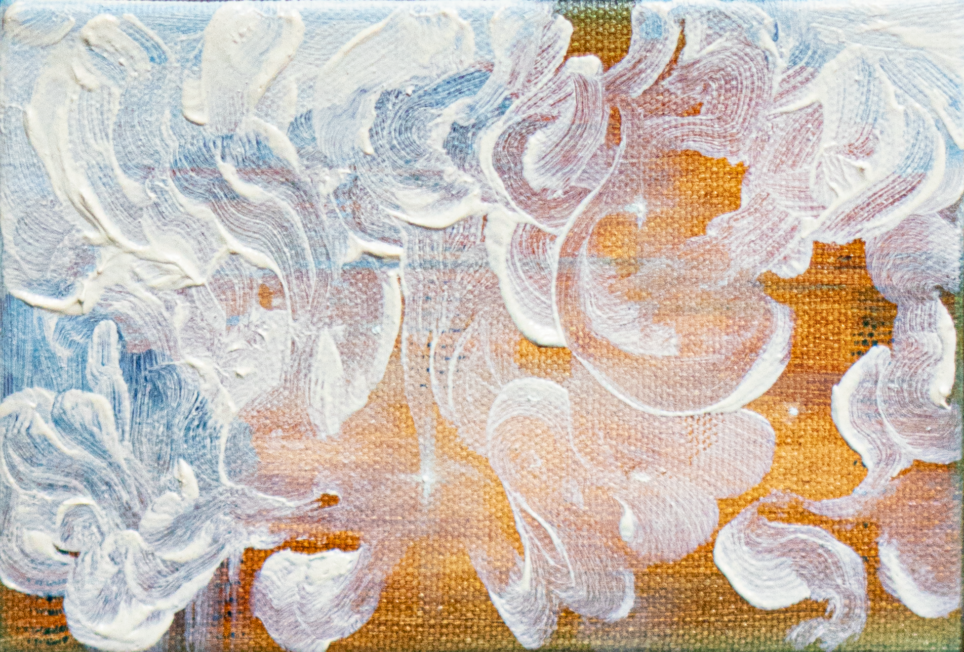 "flow", 4x6", oil on canvas, 2026