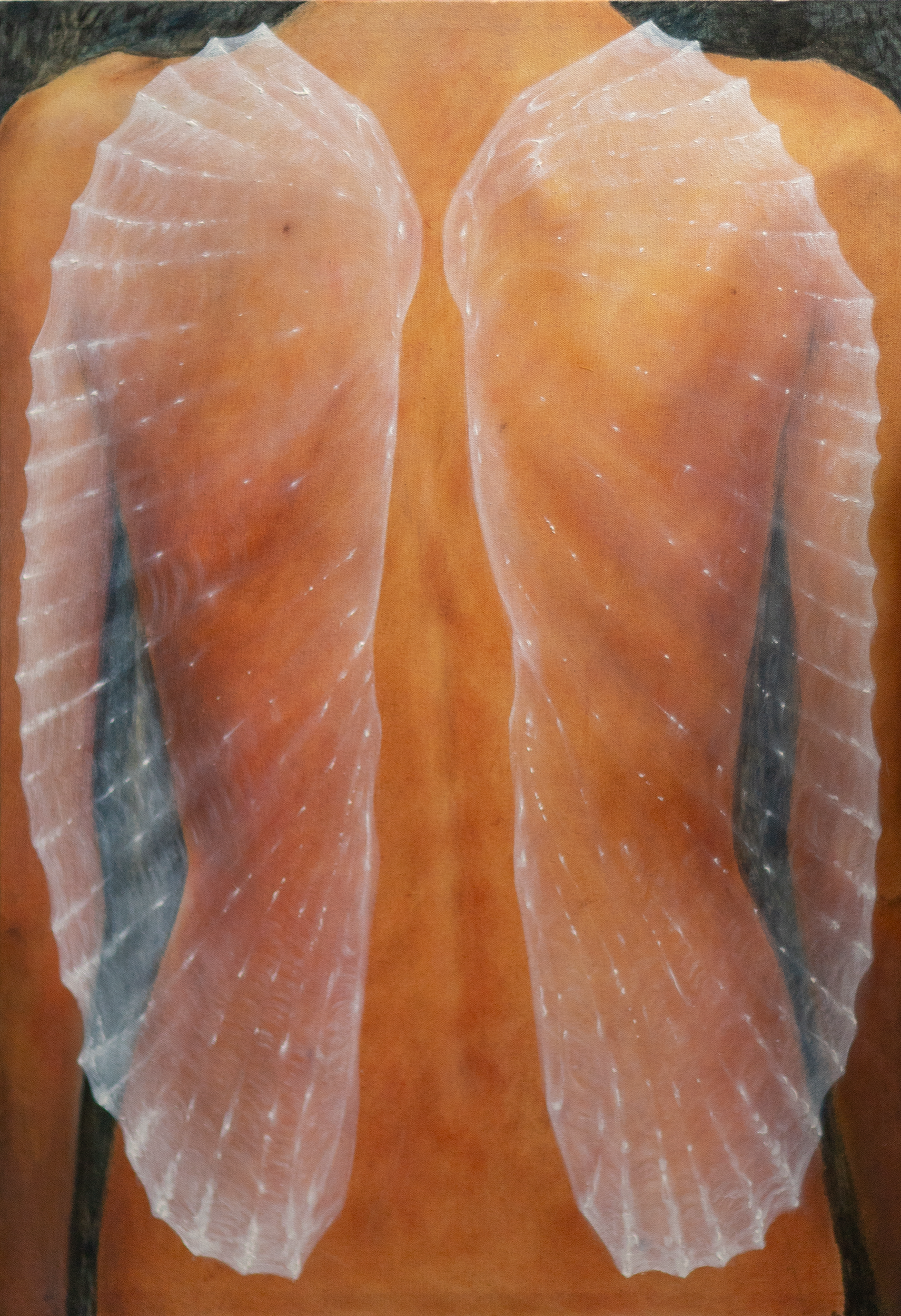 "Where the light gets in", oil on canvas, 24.75x36.75", 2026